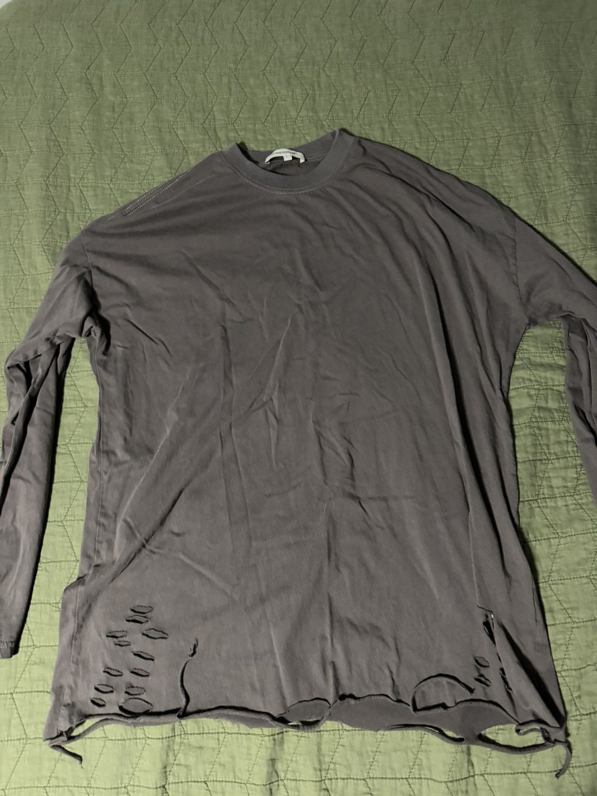 Japanese Brand × Vintage distressed long sleeve Size US L / EU 52-54 / 3 - 1 Thumbnail