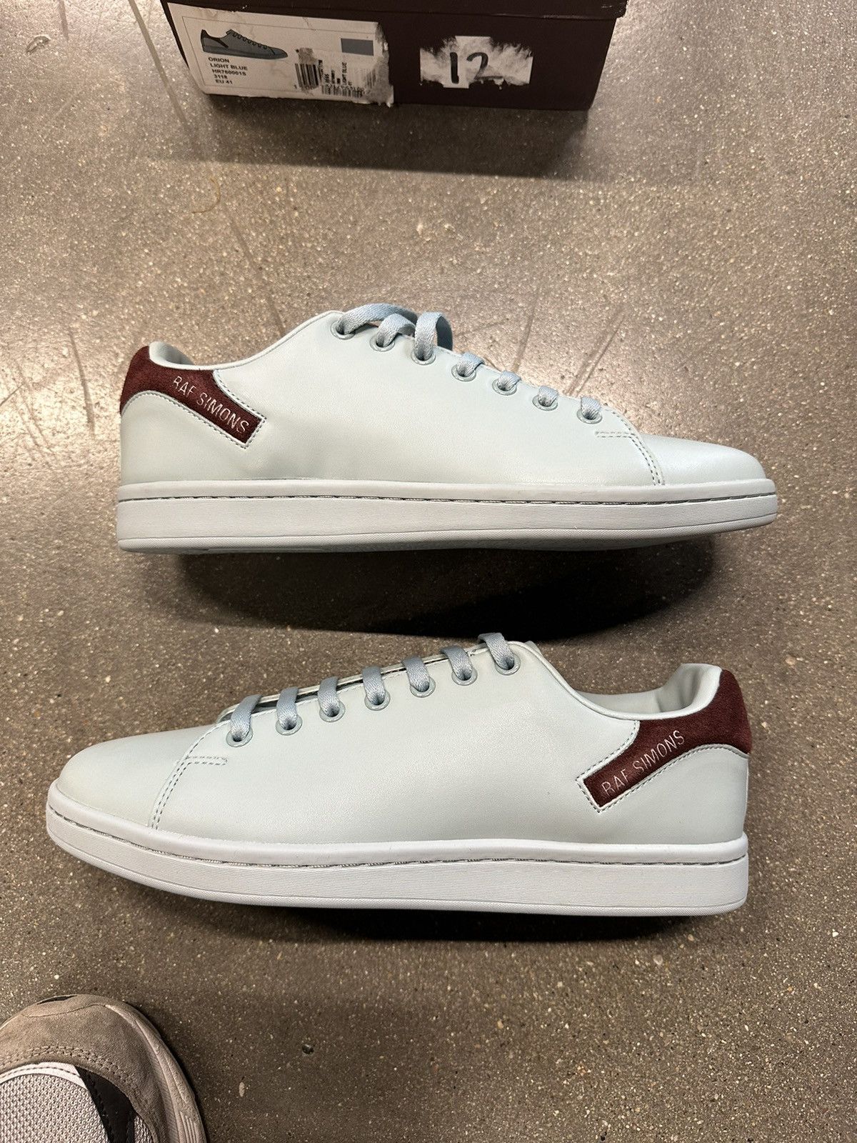 Raf Simons RAF Simon’s Orion Low-Top Light Blue Size US 8 / EU 41 - 5 Thumbnail
