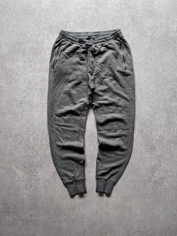 Dolce & Gabbana × Vintage Vintage Dolce & Gabbana Crown Cotton Track Pants M Size US 32 / EU 48 - 1 Thumbnail