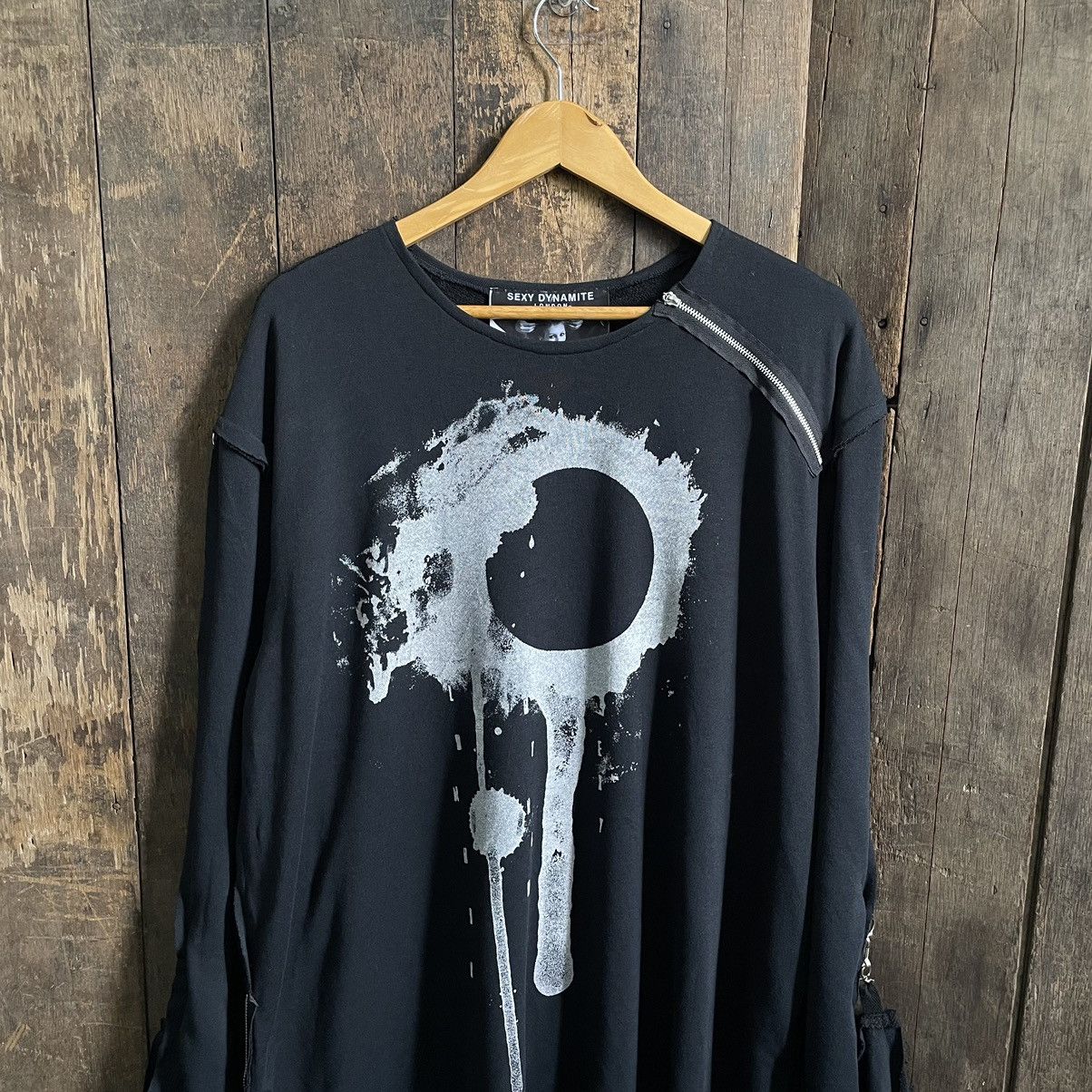 Le Grande Bleu (L.G.B.) Sexy Dynamite Punk Sweatshirt Size XL / US 12-14 / IT 48-50 - 2 Thumbnail