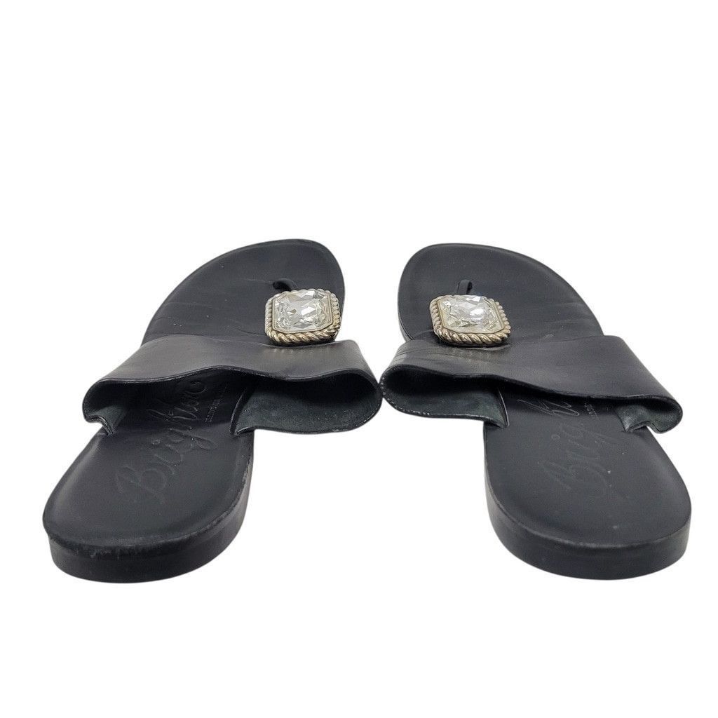 Brighton Brighton Allure Women's Leather Sandals Black Size 7.5M Size US 7.5 / IT 37.5 - 6 Thumbnail