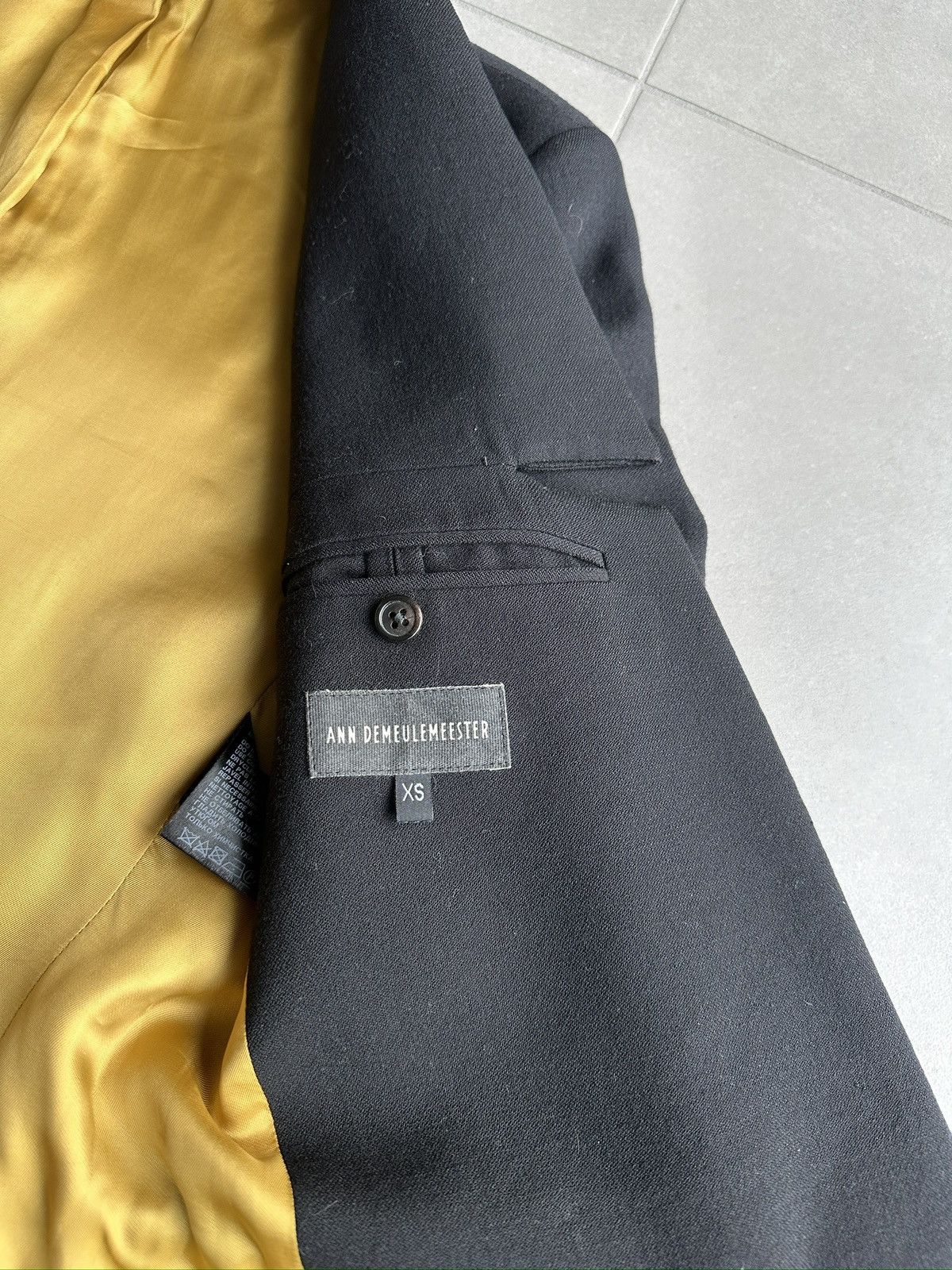 Ann Demeulemeester Ann Demeulemeester AW11 Split tailored jacket Size US S / EU 44-46 / 1 - 13 Thumbnail