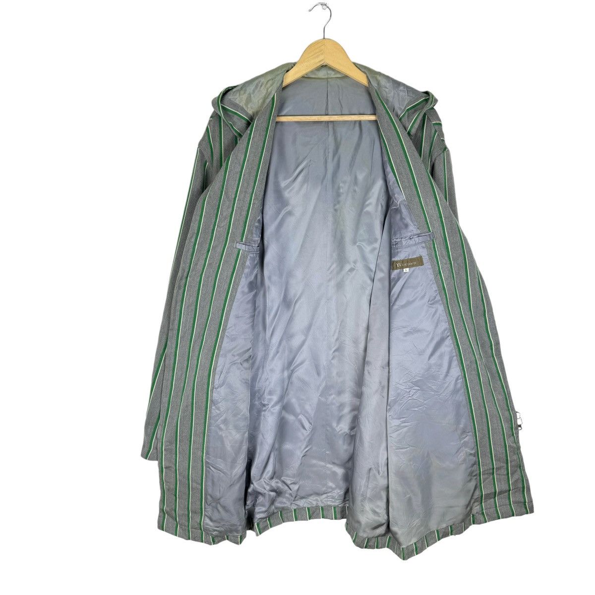 Yohji Yamamoto ☀️YS FOR MEN HOODIE STRIPED ZIPPER JACKET Size US L / EU 52-54 / 3 - 7 Thumbnail