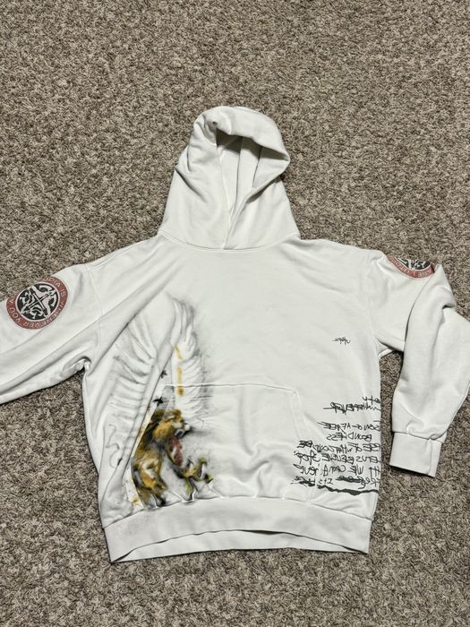Travis Scott TRAVIS SCOTT CIRCUS MAXIMUS UTOPIA TOUR WHITE HOODIE 2023 Grailed