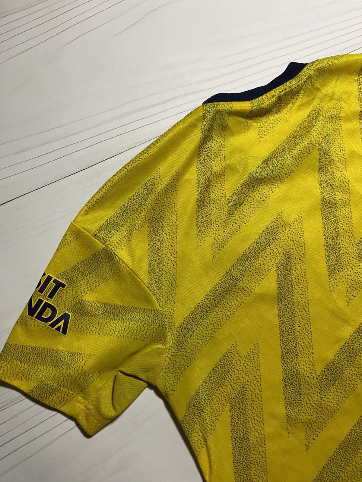 Adidas Adidas Arsenal 2019/20 away soccer football worn jersey Size US S / EU 44-46 / 1 - 21 Thumbnail