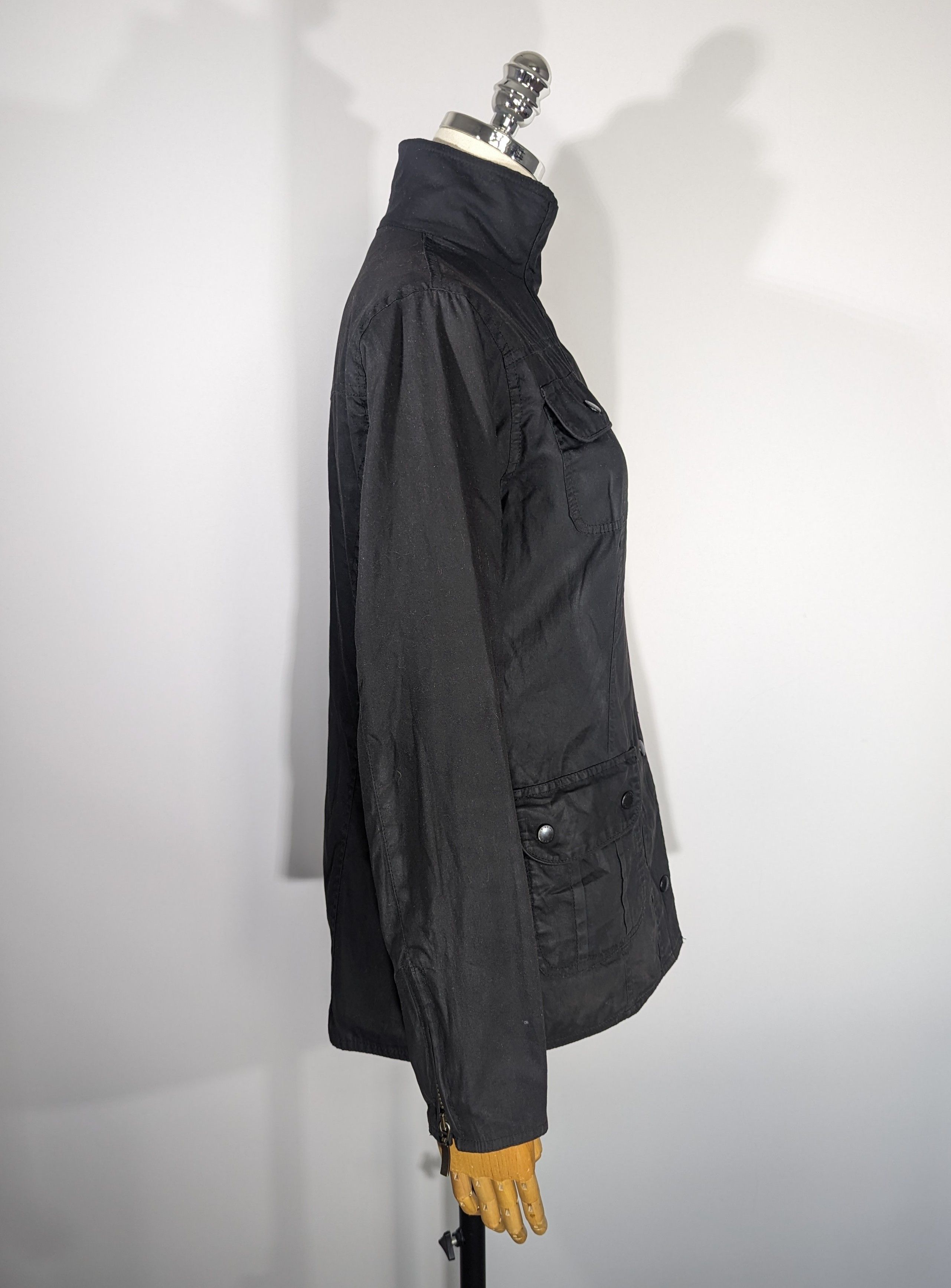 Barbour Barbour Flyweight Wax Utility Jacket Waxed Cotton England Size S / US 4 / IT 40 - 8 Thumbnail