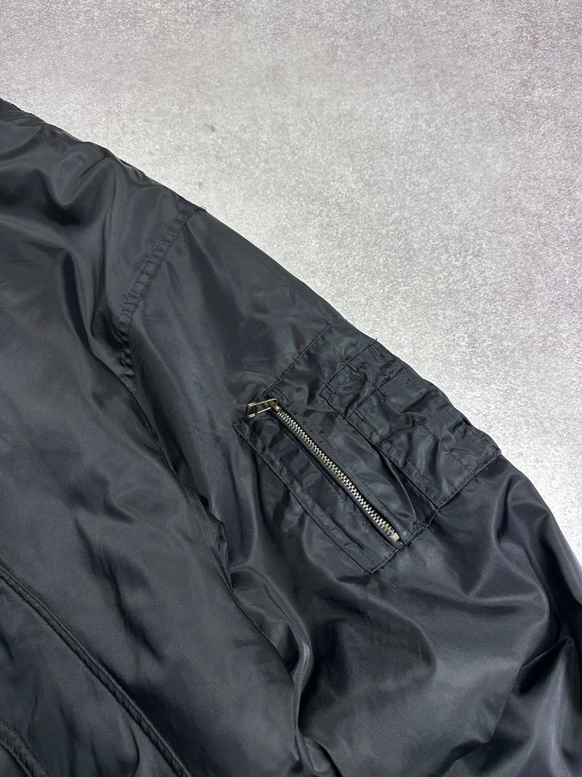 Vintage Vintage 90s MA-1 Balency Style Oversized Bomber Jacket XL Size US XL / EU 56 / 4 - 7 Thumbnail