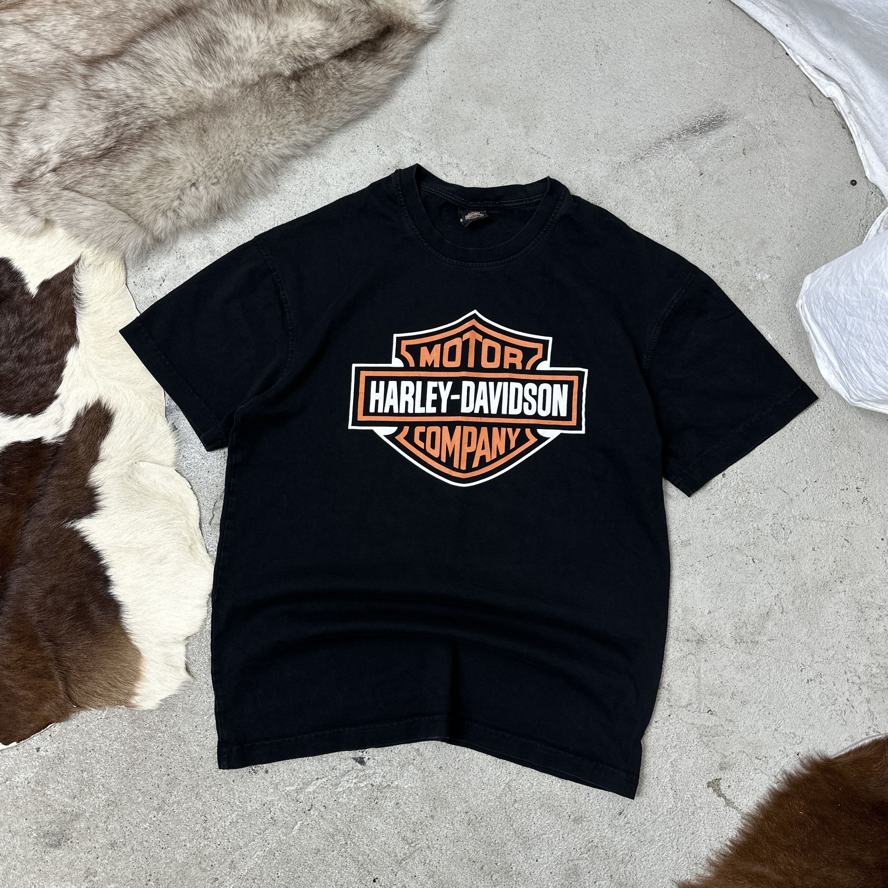 Harley Davidson Vintage Sporty Moto Biker Harley Davidson T-shirt Y2K Size US M / EU 48-50 / 2 - 1 Thumbnail