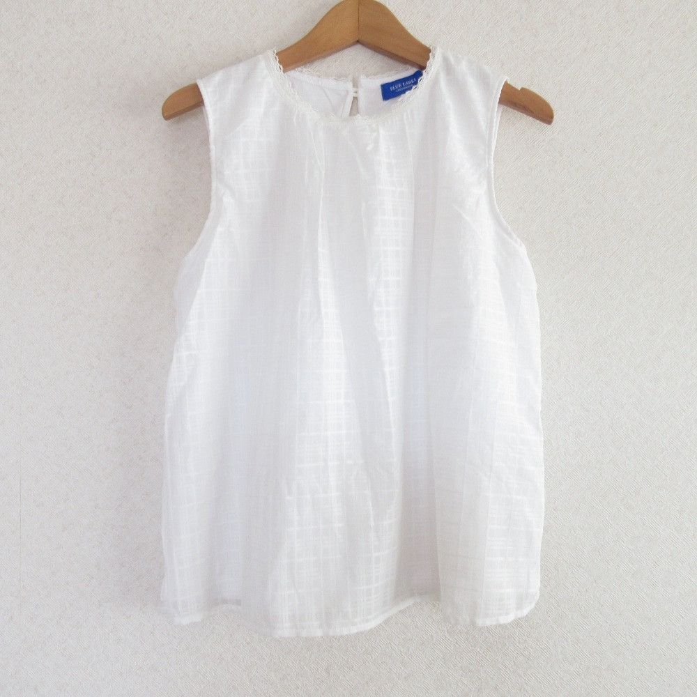Other Other BLUE LABEL CRESTBRIDGE Sheer Sleeveless Blouse Others Tops DUTY FREE for USA Size ONE SIZE - 1 Thumbnail