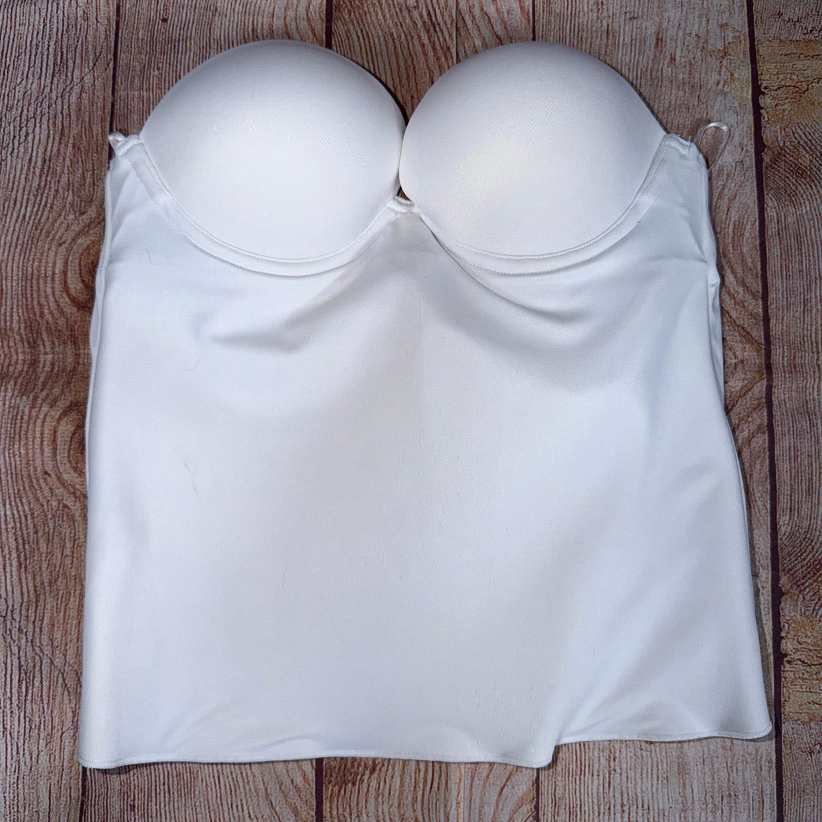 Other Felina White Strapless Bustier 34A Size ONE SIZE - 1 Thumbnail