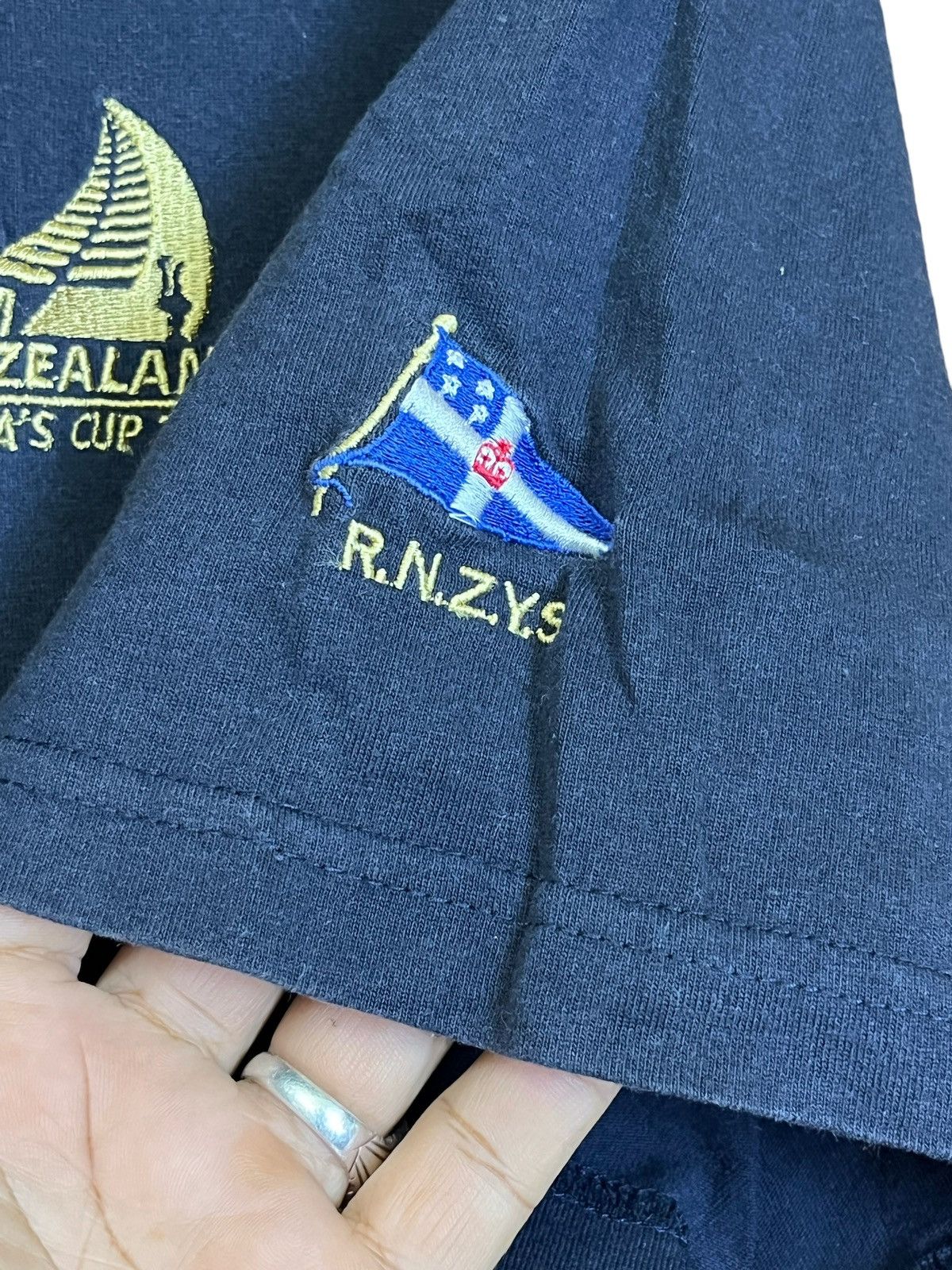 Vintage VINTAGE 2000 LINE7 NEW ZEALAND YACHT AMERICA CUP POLO SHIRT Size US L / EU 52-54 / 3 - 5 Thumbnail
