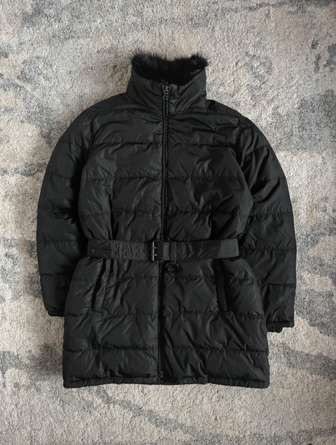 Prada Prada 2000's long puffer jacket Size S / US 4 / IT 40 - 1 Thumbnail