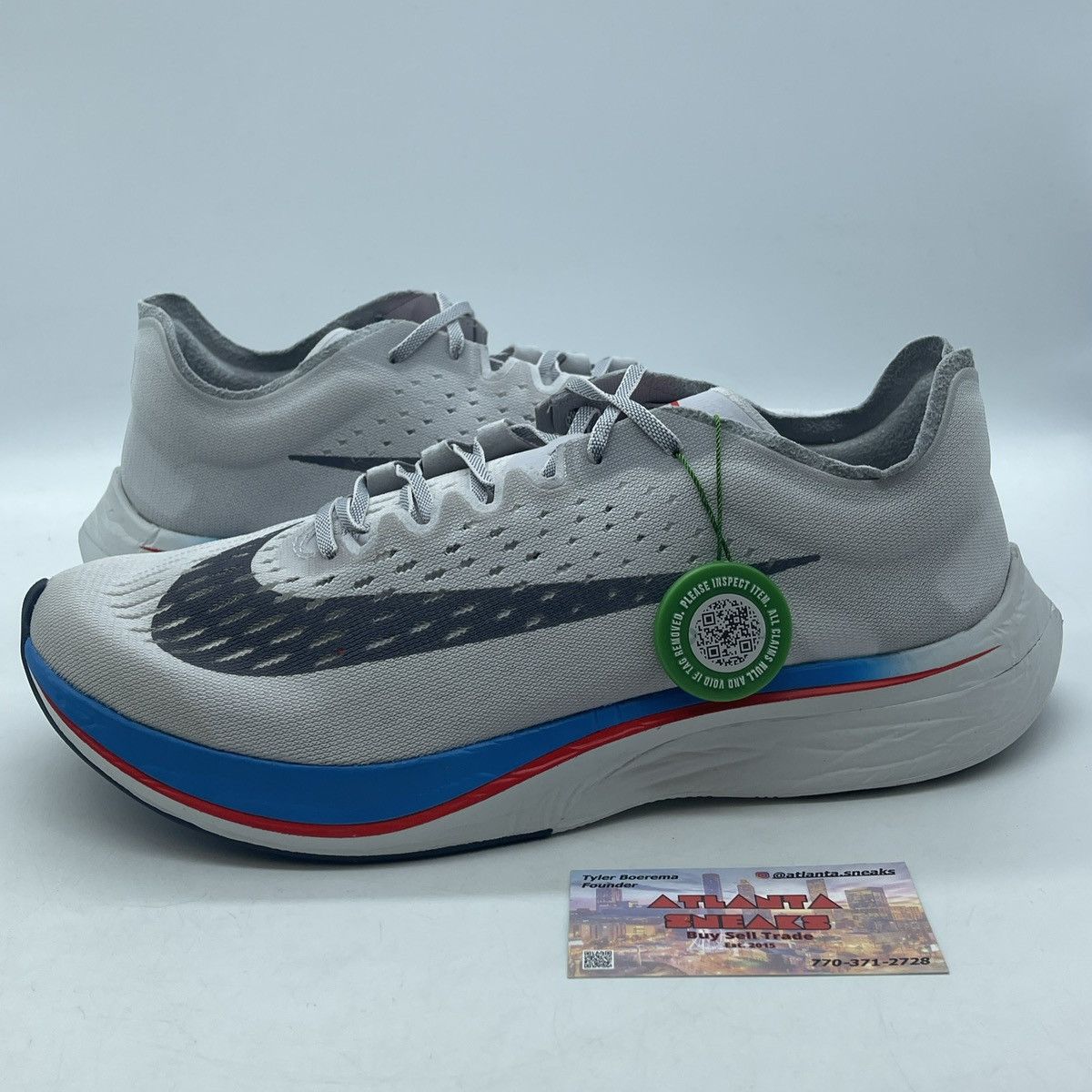 Zoom vaporfly 4% vast gray
