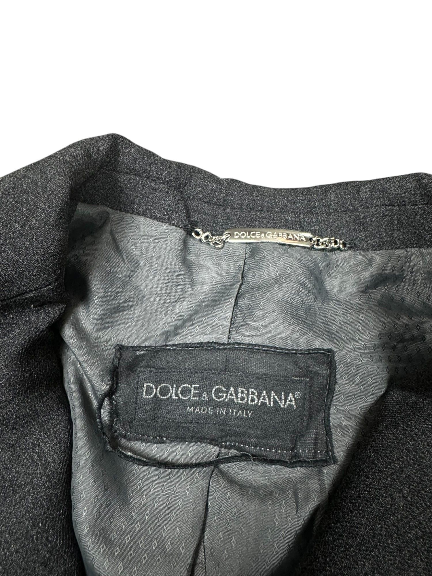 Dolce & Gabbana Dolce & Gabbana Double Breasted Wool Coat Size M / US 6-8 / IT 42-44 - 5 Thumbnail
