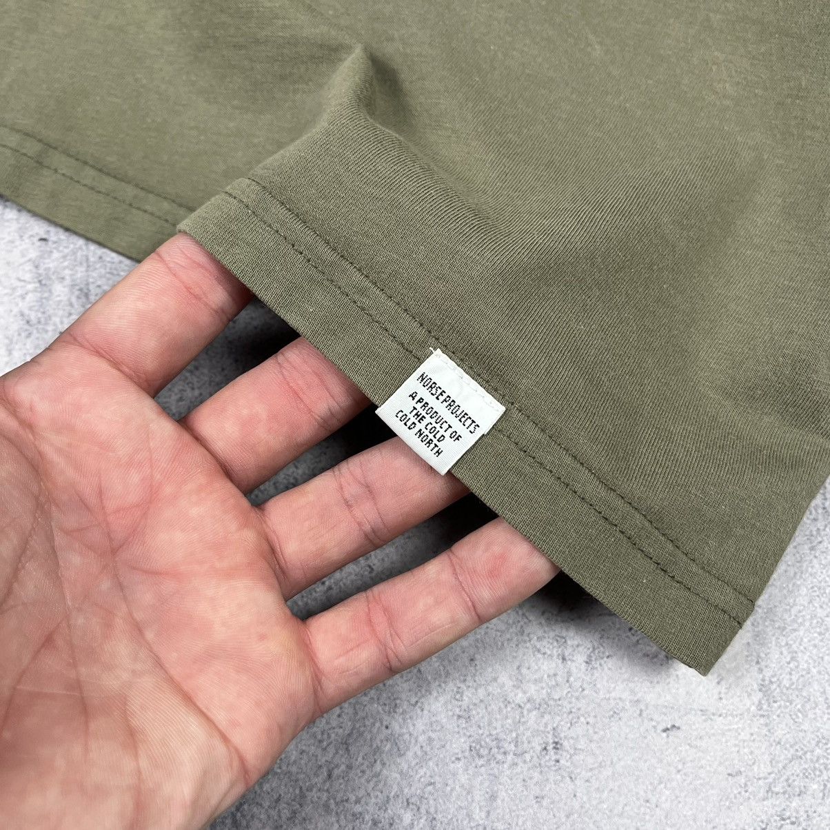 Norse Projects Norse Project Niels Standard big logo tee Size US M / EU 48-50 / 2 - 7 Thumbnail