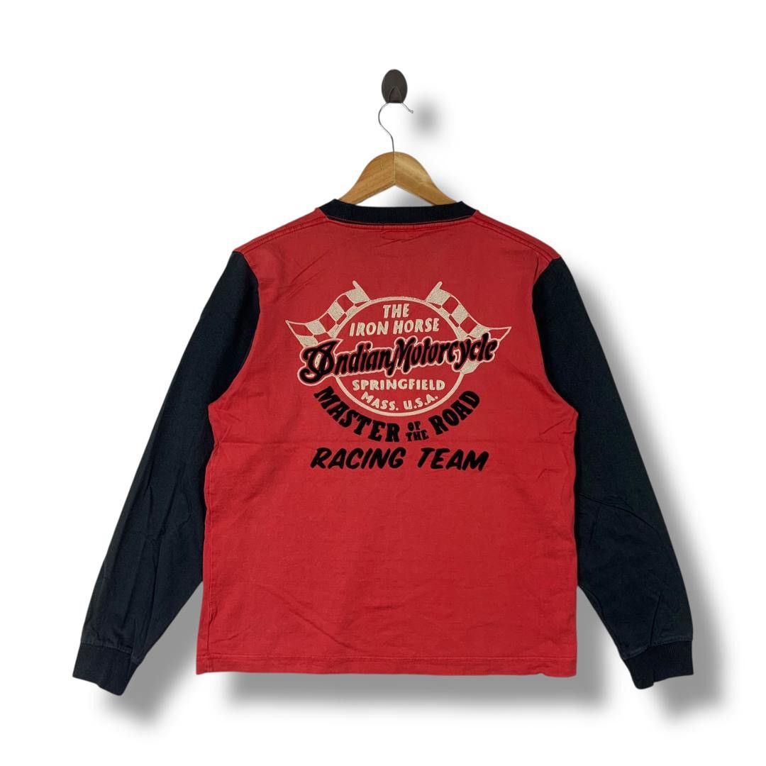 Indian Motorcycle Vintage INDIAN MOTORCYCLE racing team long sleeve tee Size US S / EU 44-46 / 1 - 1 Thumbnail