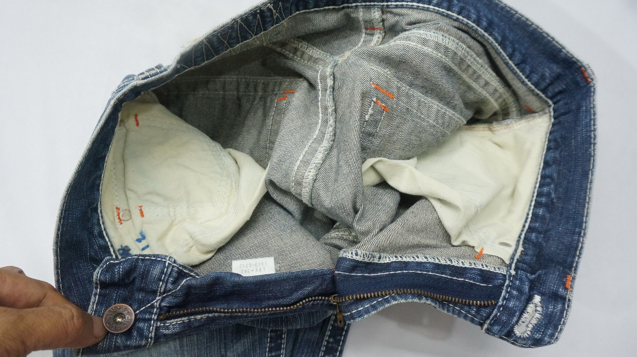 Edwin 🔥 Edwin Exclusive Vintage XVS EXV342 Flared Bootcut Jeans Size US 30 / EU 46 - 14 Thumbnail