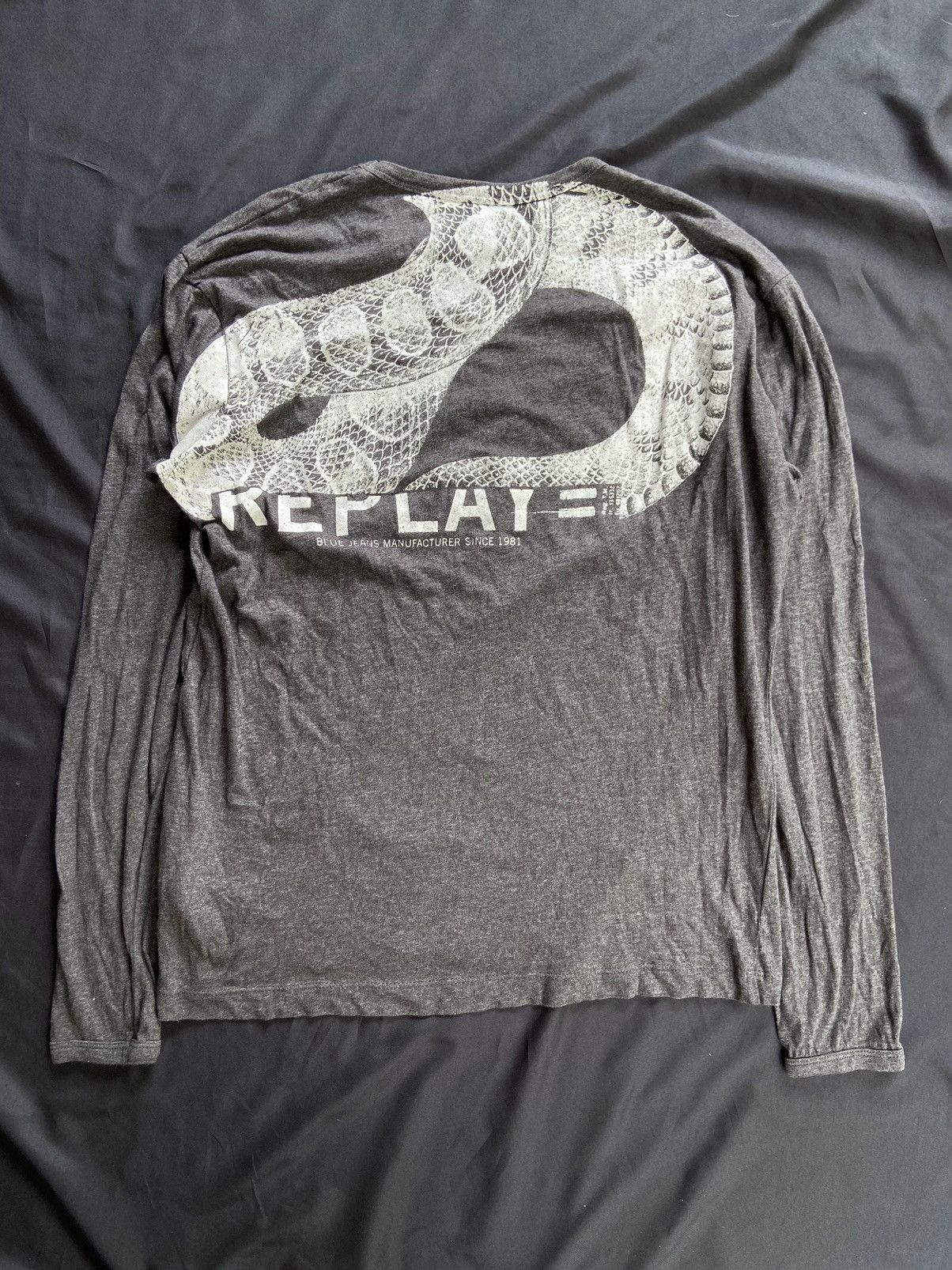 Yasuyuki Ishii SNAKE REPLAY QUALITY LONG SLEEVE Size US M / EU 48-50 / 2 - 2 Thumbnail