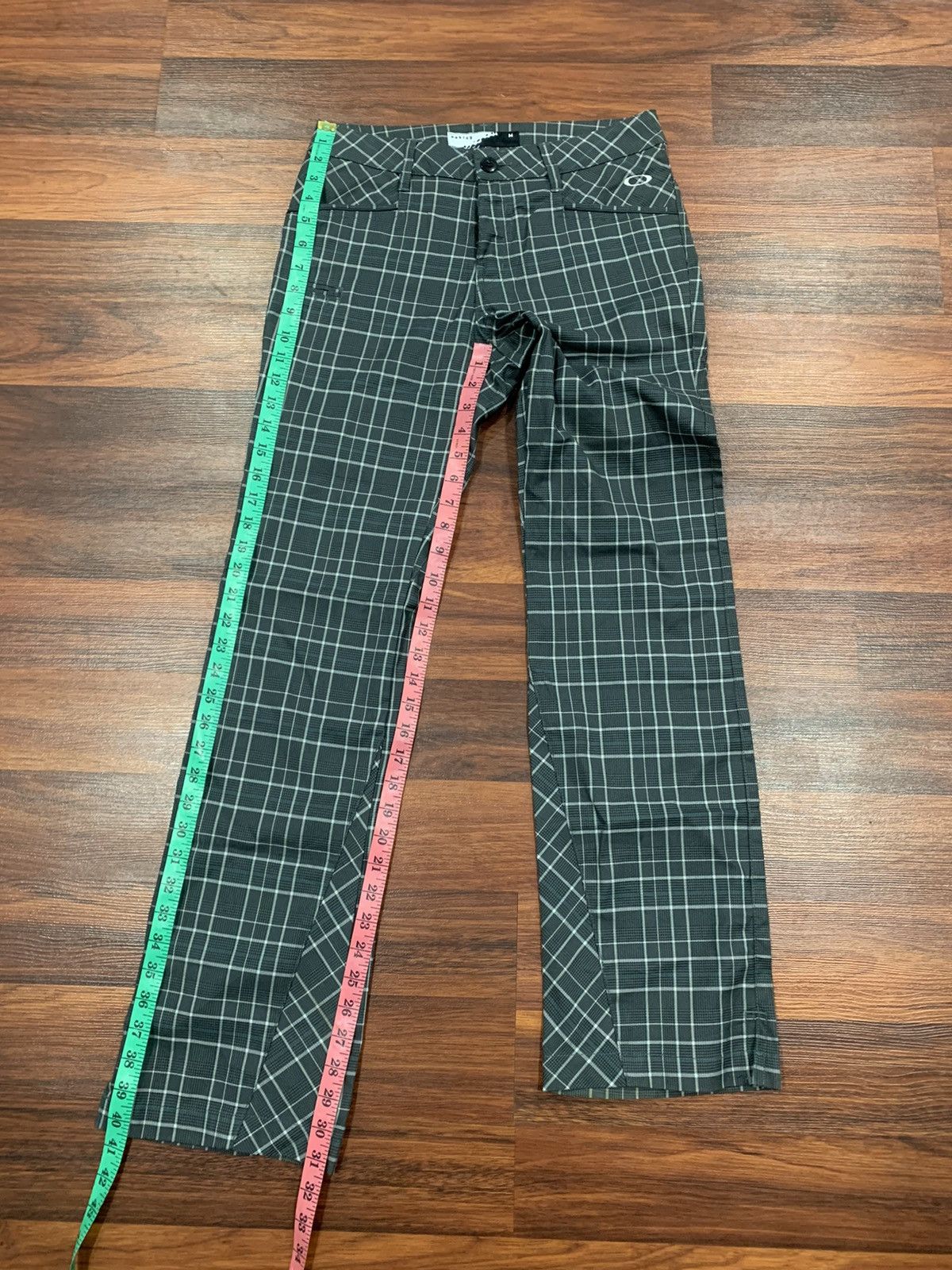 Oakley Oakley Checkered Flared Pants Size 30" / US 8 / IT 44 - 4 Thumbnail
