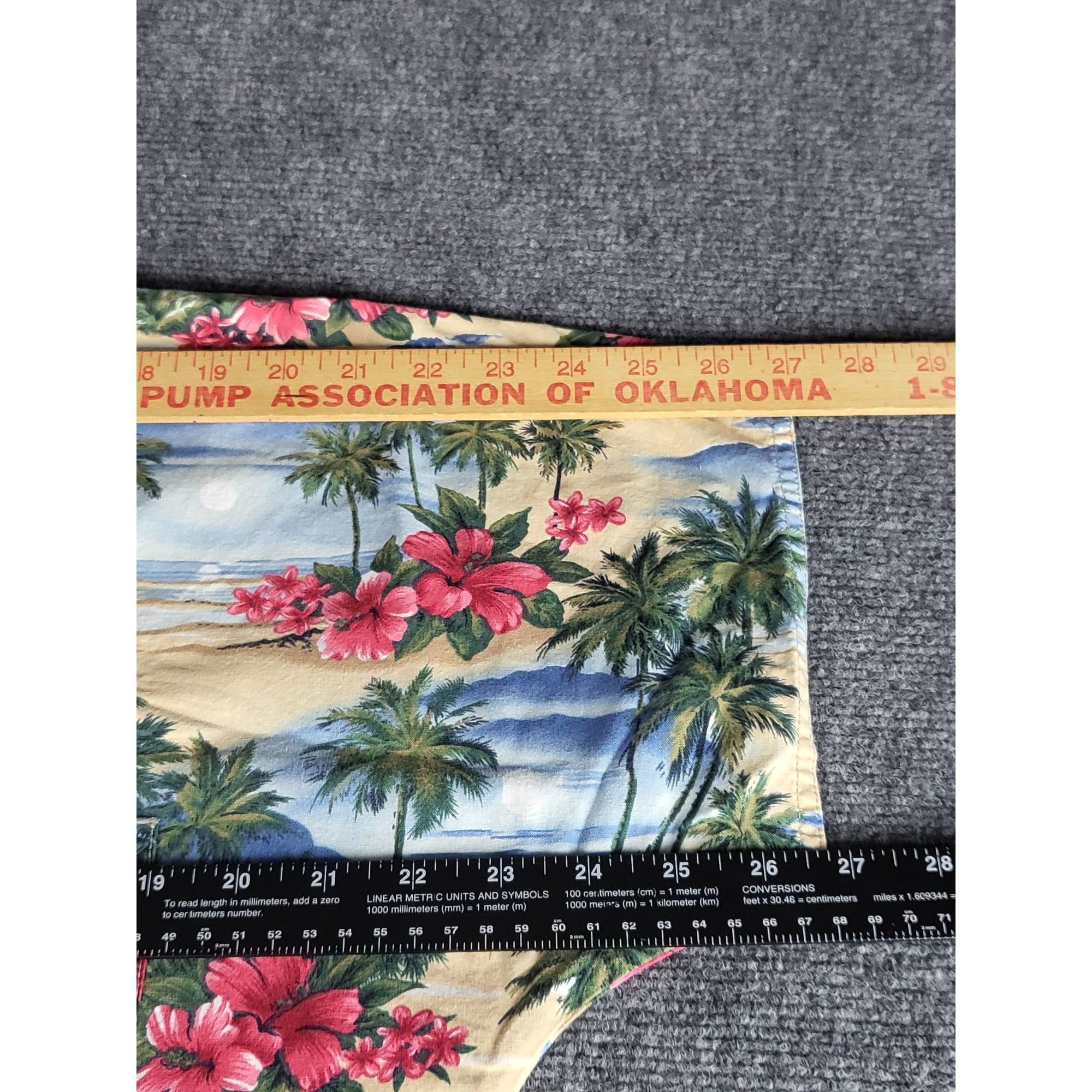 Vintage S.C.R.U.B.S Rare Tropical Scrub Top Unisex Sz L Island Beach Size L / US 10 / IT 46 - 5 Thumbnail