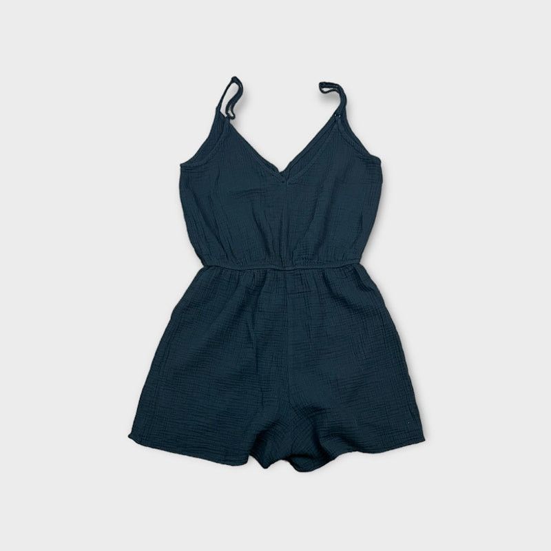 Zara Zara | Short Buttoned Jumpsuit Romper | Small Size 26" / US 2 / IT 38 - 5 Thumbnail