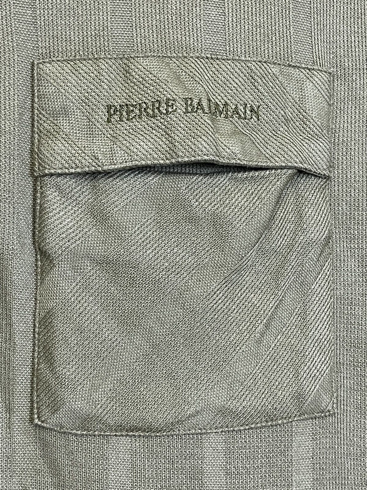 Balmain GRAIL🔥VINTAGE PIERRE BALMAIN POCKET POLO SHIRT Size US M / EU 48-50 / 2 - 6 Thumbnail
