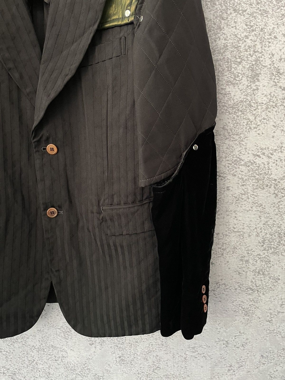 Comme des Garcons Homme Plus RARE CDG HP Blazer Runway FW16 Size 42R - 2 Thumbnail