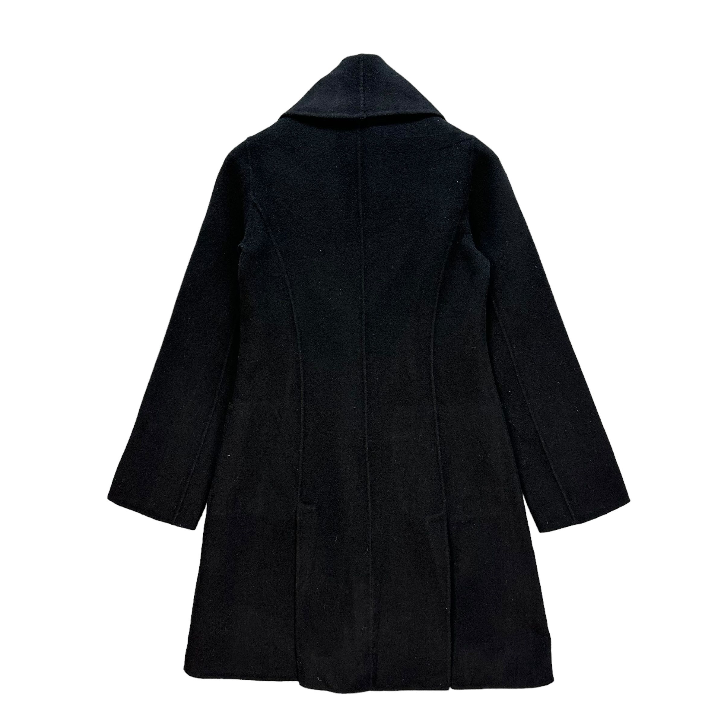 Theory Theory Rabbit Wool Collar Wool Nylon Overcoat #A32-0714 Size S / US 4 / IT 40 - 10 Thumbnail