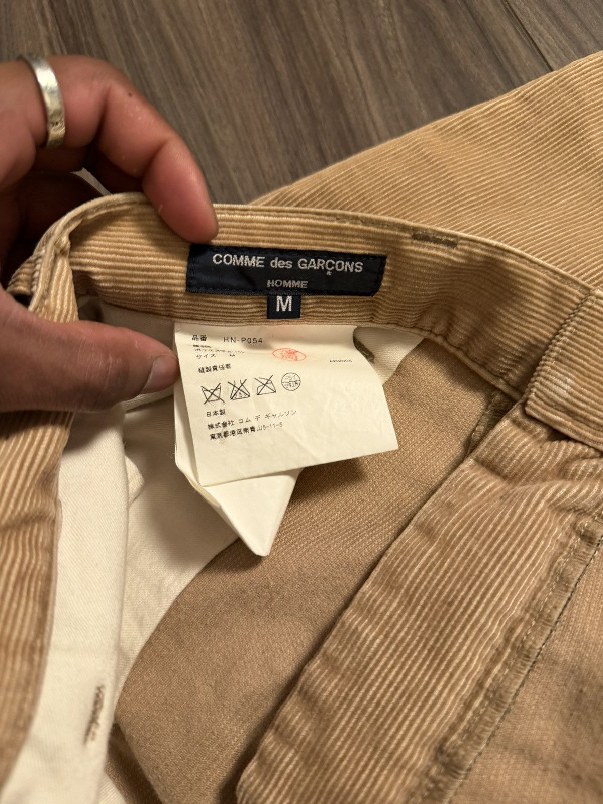 Comme des Garcons Homme Comme des Garcons Homme Corduroy Trousers Size US 31 - 5 Thumbnail
