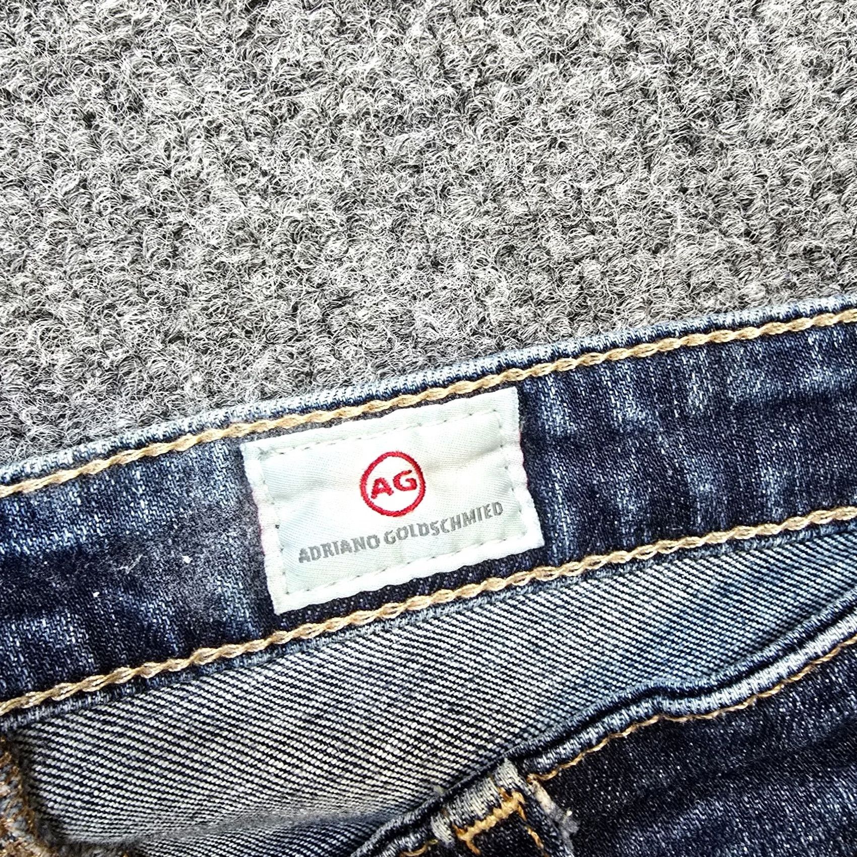 Vintage AG Adriano Goldschmied Pants Women Size 28 Blue Zip Up Legging Ankle Casual Basic Shirt? Size 28" / US 6 / IT 42 - 5 Thumbnail