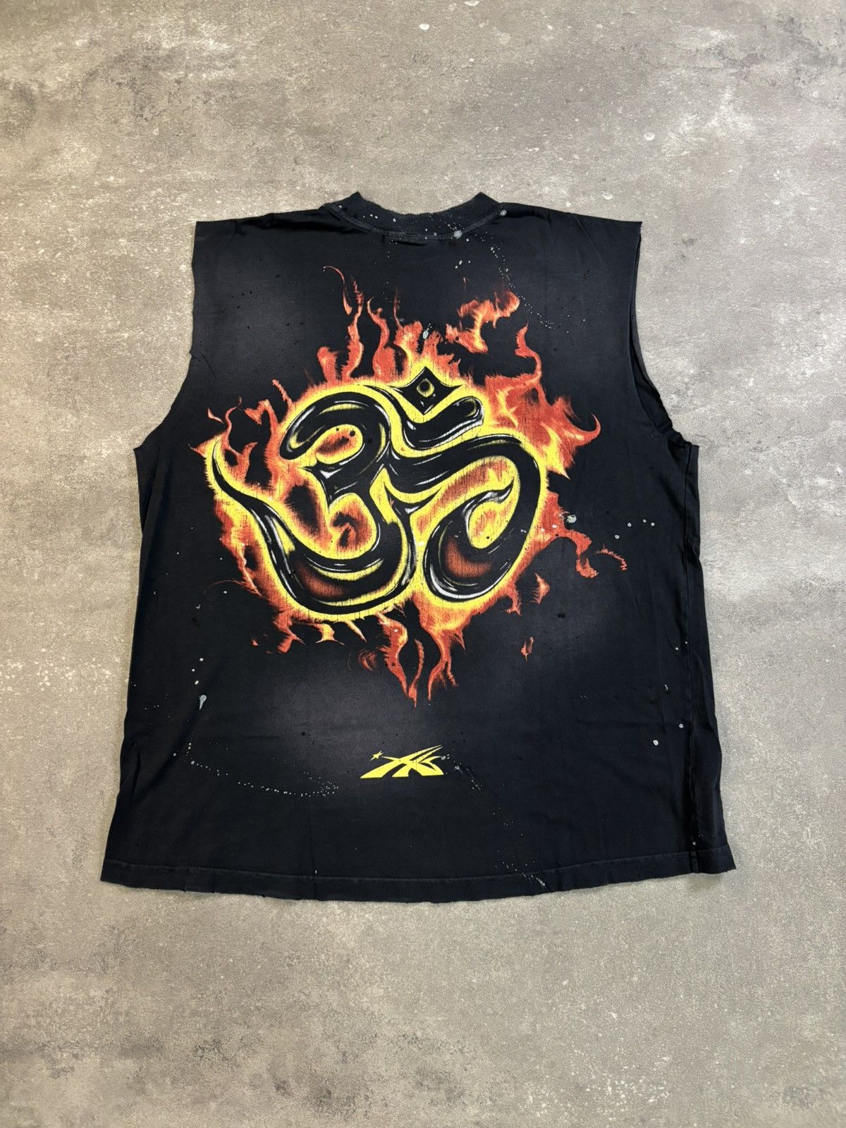 HELLSTAR Hellstar Inner Peace Skeleton Sleeveless T-Shirt, Black Size US S / EU 44-46 / 1 - 2 Thumbnail