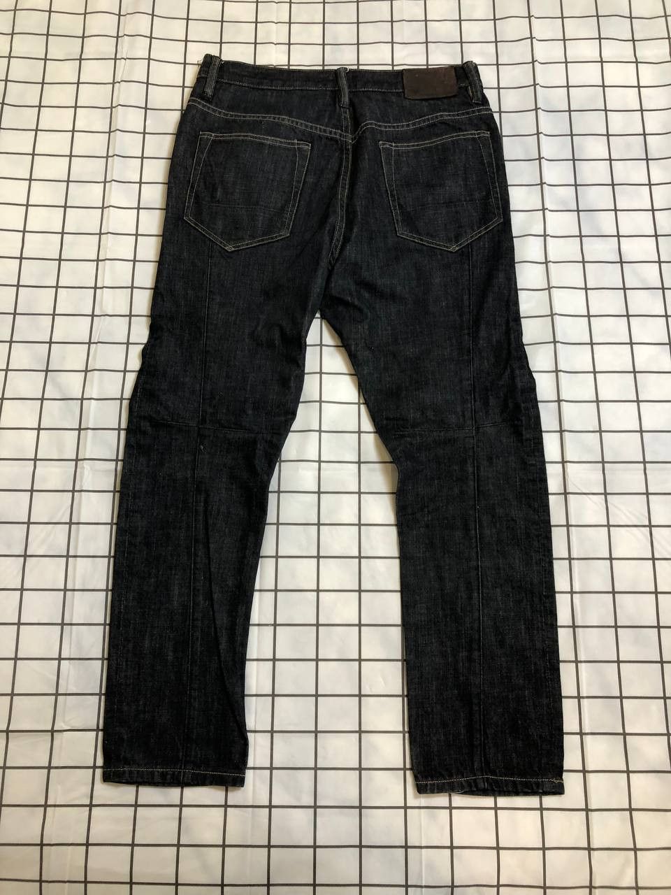 Allsaints ALLSAINTS men's blue Denim button fly Lou Runner Size US 34 / EU 50 - 14 Thumbnail