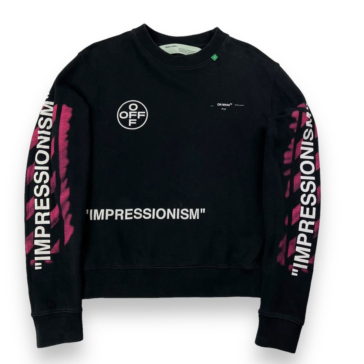 Off-White Off-White Impressionism Arrows Sweatshirt Size US S / EU 44-46 / 1 - 2 Thumbnail