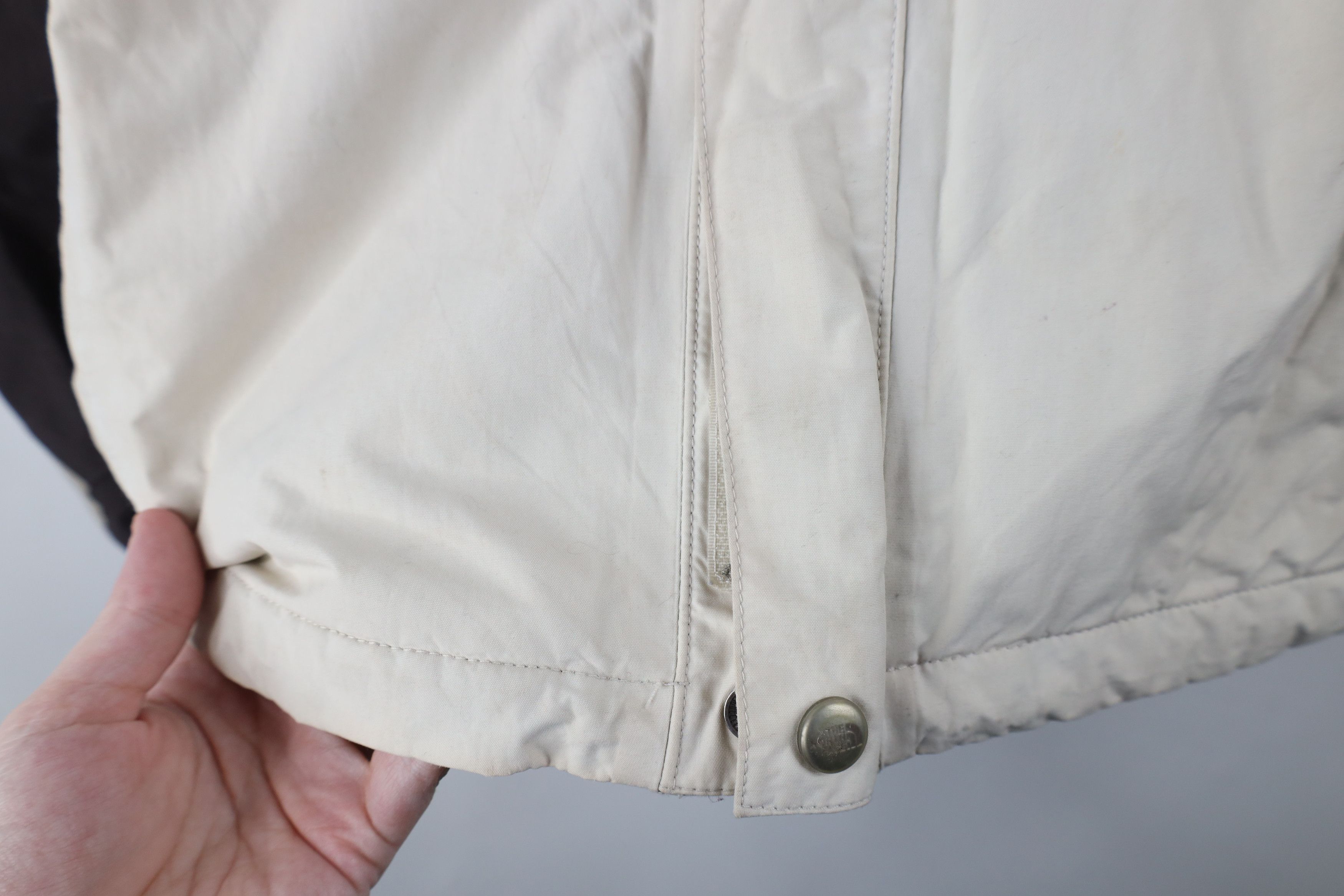 The North Face × Vintage Vintage The North Face HyVent 2 In 1 Jacket Beige Brown Size US S / EU 44-46 / 1 - 7 Thumbnail