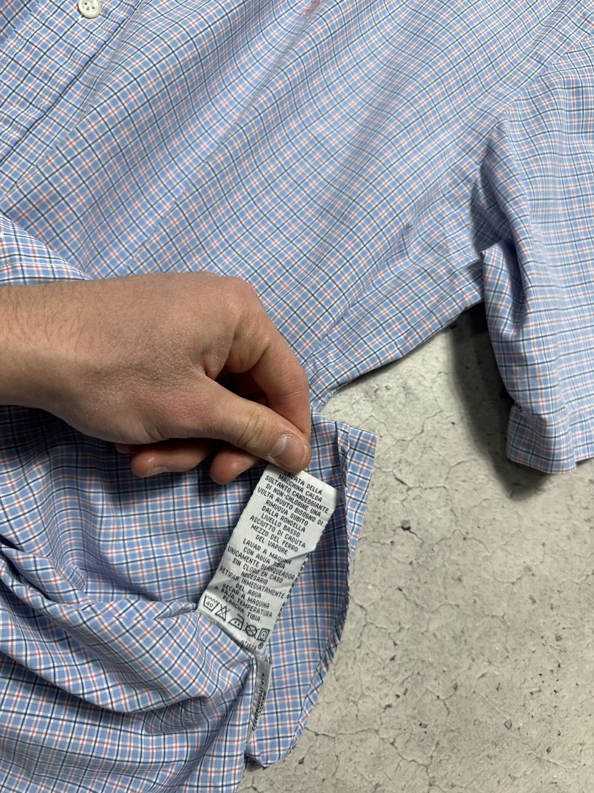 Polo Ralph Lauren Polo Ralph Lauren Button Short Sleeve Shirt Vintage Size M Size US M / EU 48-50 / 2 - 7 Thumbnail