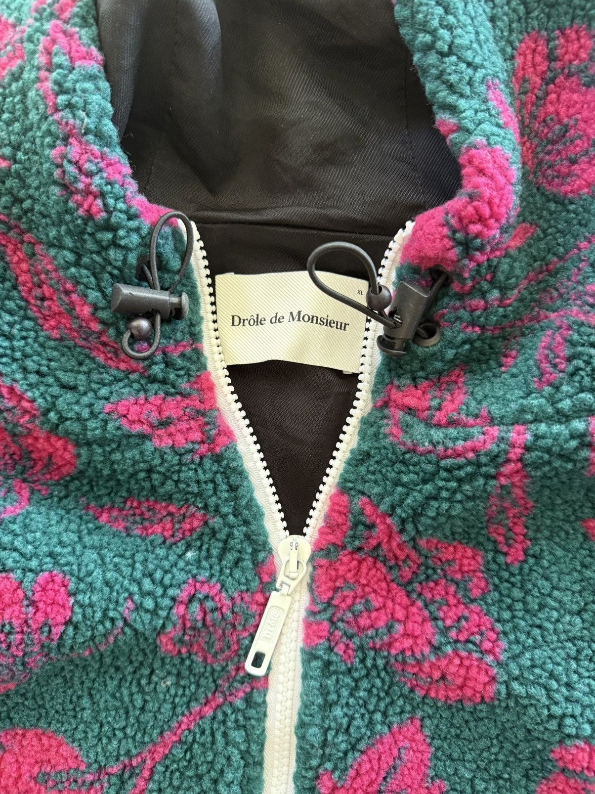Drole De Monsieur Drole De Monsieur pink floral fleece Size US XL / EU 56 / 4 - 3 Thumbnail