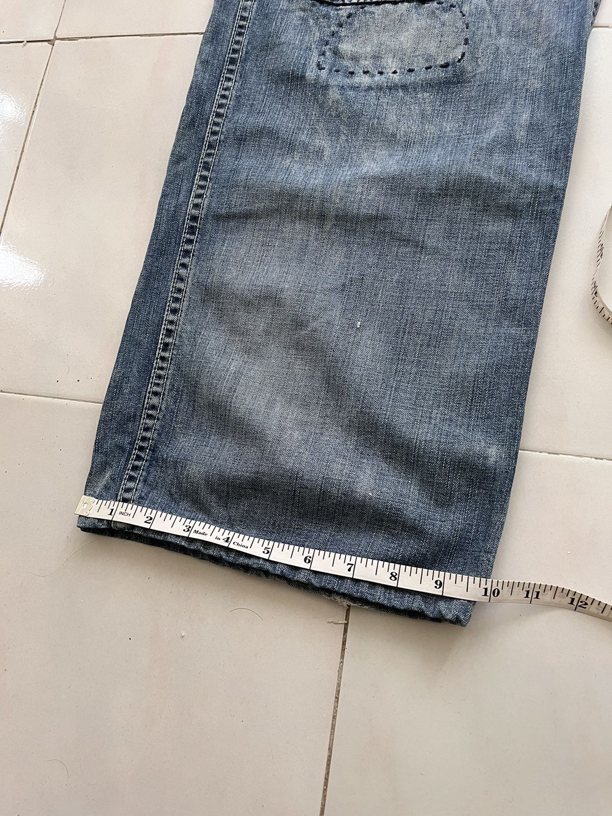 Ralph Lauren 💥 Ralph Lauren Repaired Boro Patchwork Naval Pants Size US 42 / EU 58 - 21 Thumbnail