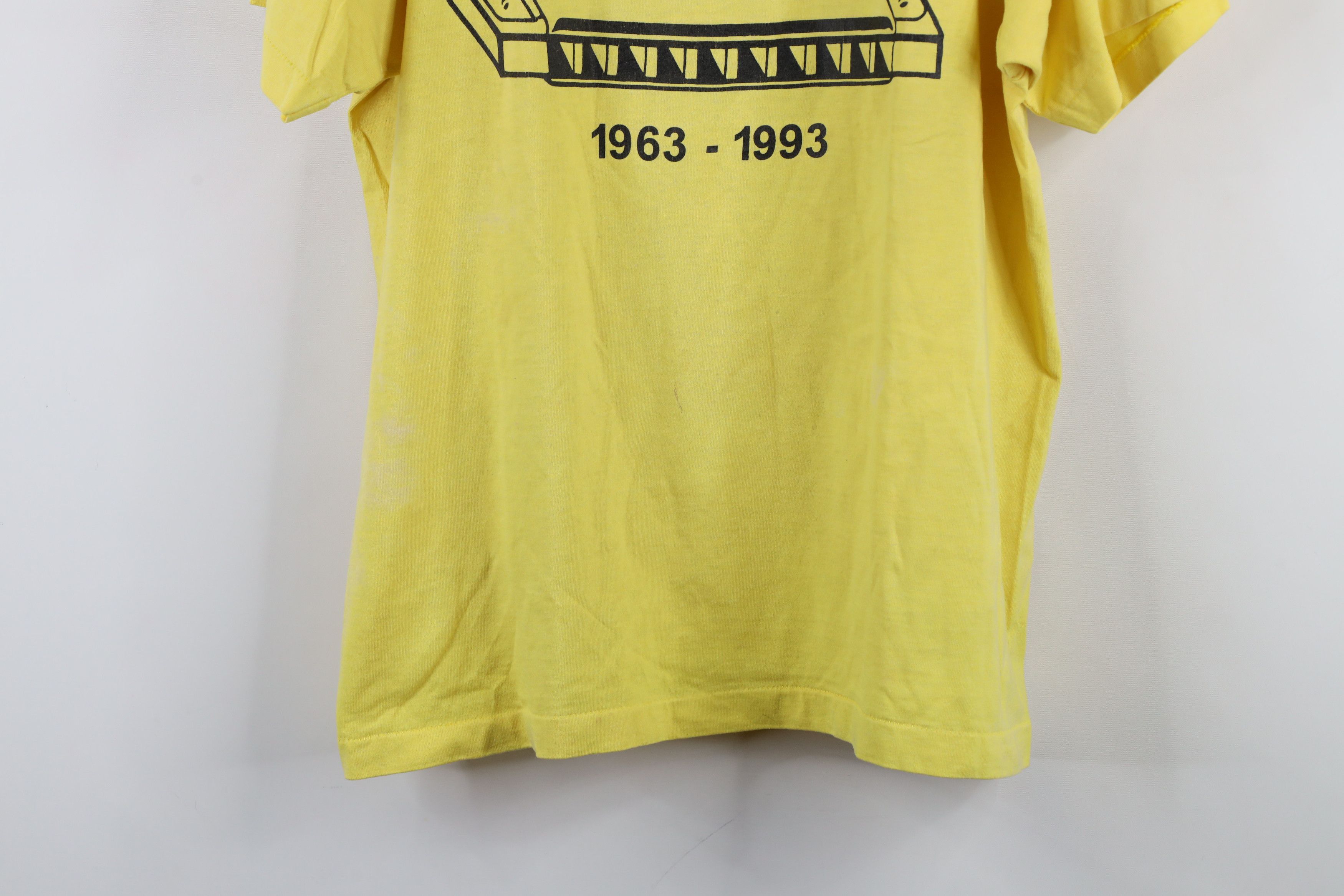 Vintage Vintage 90s Preservation Advancement of Harmonicas T-Shirt Size US L / EU 52-54 / 3 - 3 Thumbnail