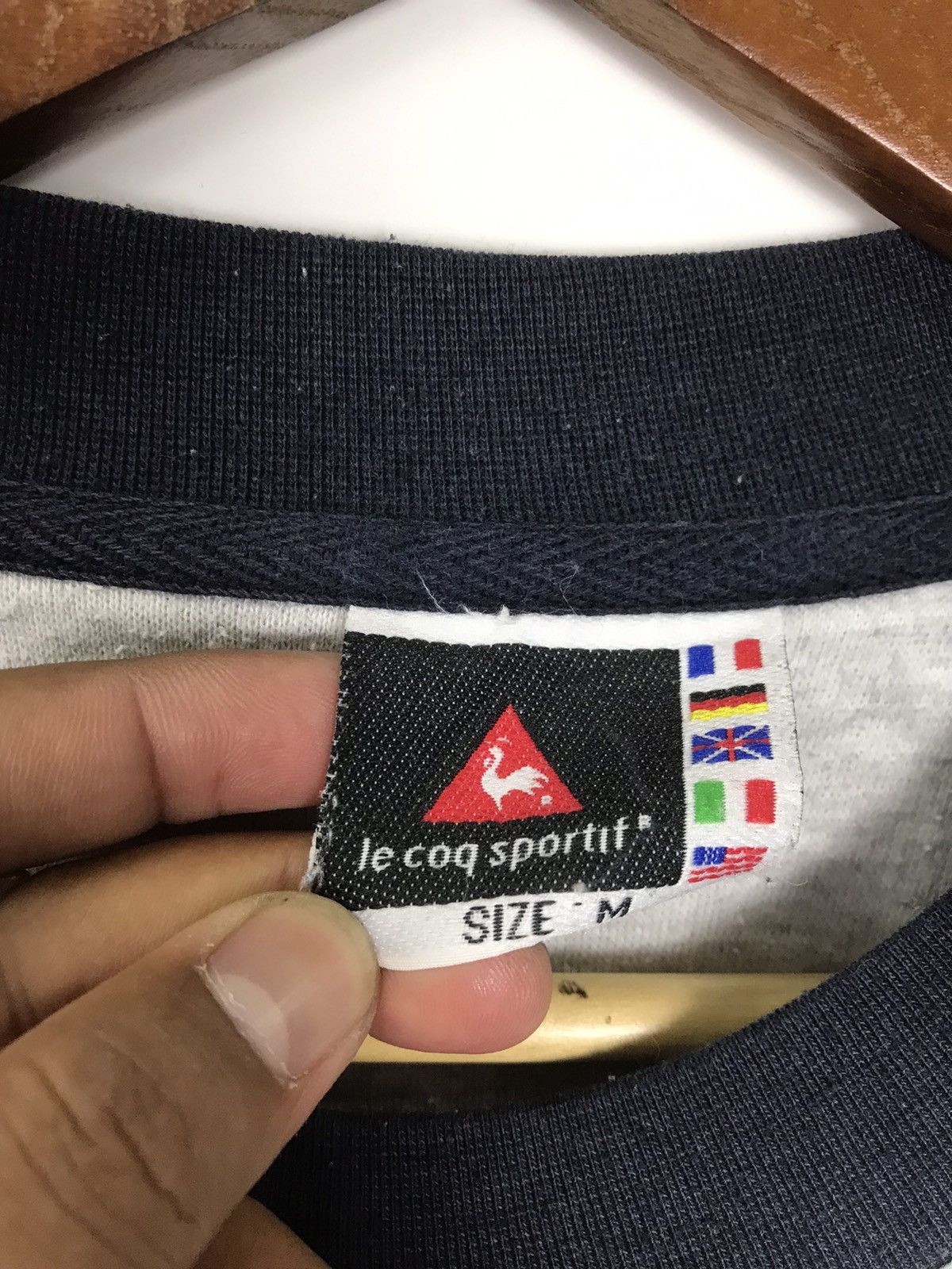 Le Coq Sportif Vintage Le coq Sportif Embroidery logo sweater Size US M / EU 48-50 / 2 - 4 Thumbnail
