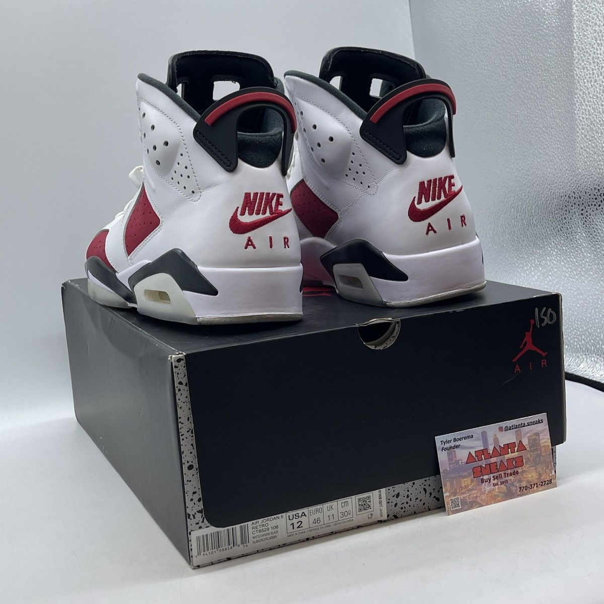 Jordan Brand Air Jordan 6 carimine Size US 12 / EU 45 - 4 Thumbnail