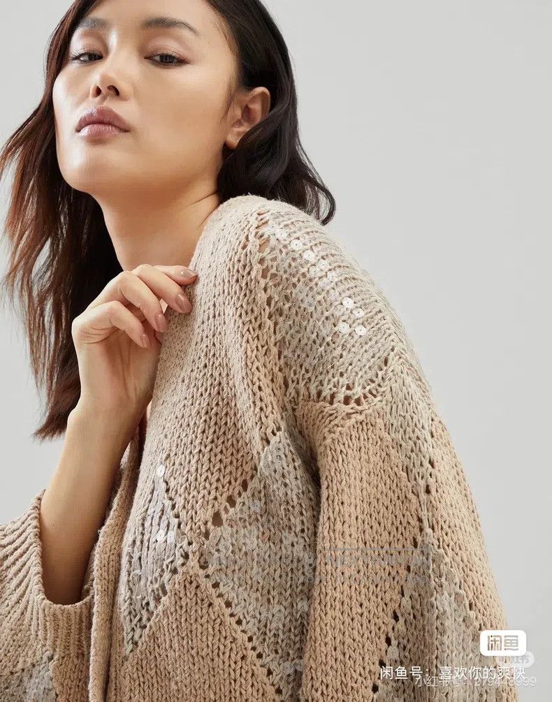 Brunello Cucinelli Brunello Cucinelli Shiny cardigan Size M / US 6-8 / IT 42-44 - 6 Thumbnail
