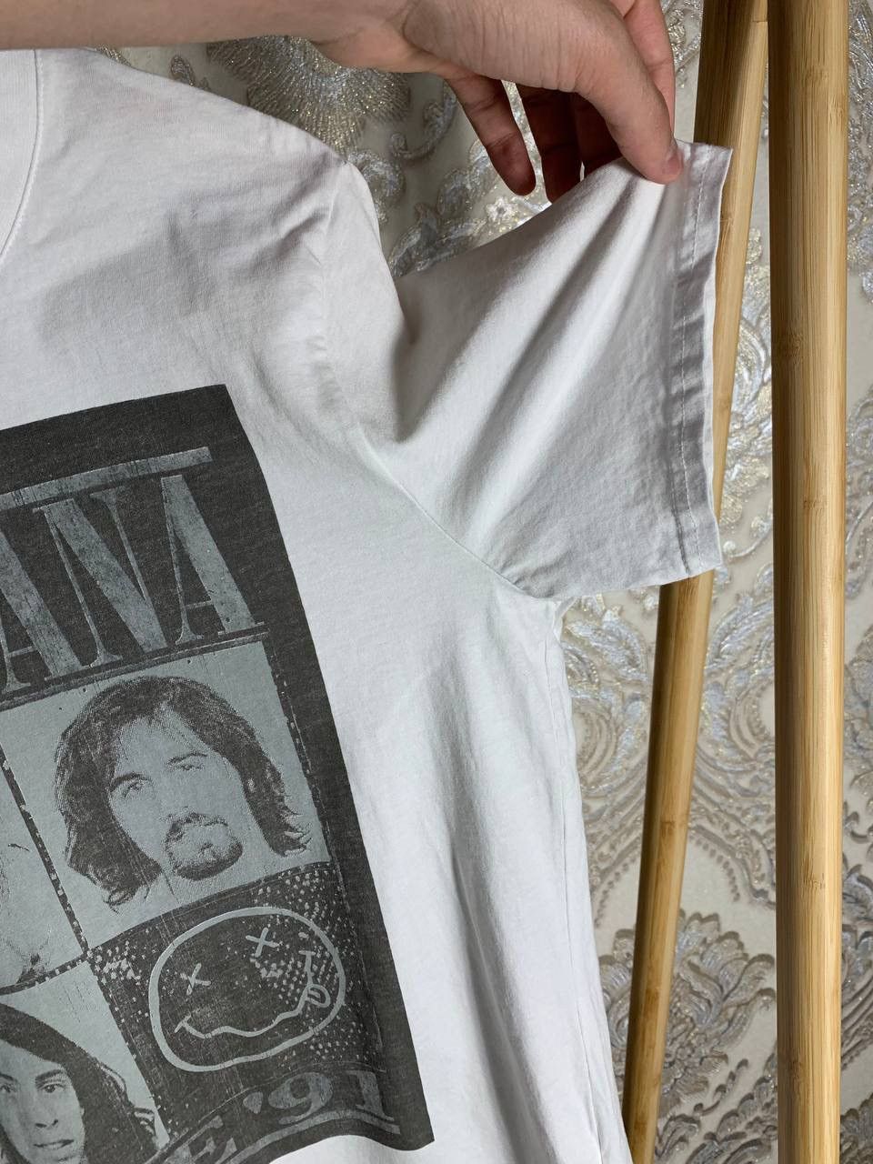 Band Tees VERY RARE NIRVANA KURT COBAIN ROCK T-SHIRT DESIGNER Y2K 90s Size US S / EU 44-46 / 1 - 5 Thumbnail
