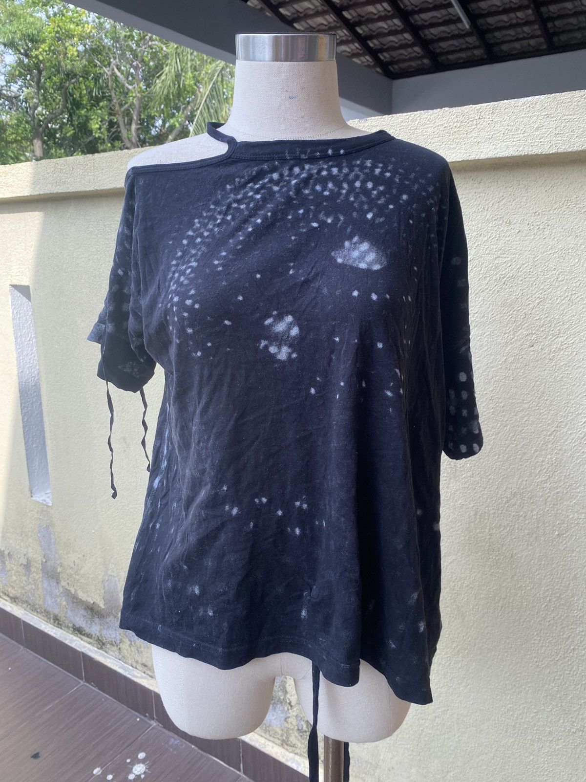 Ann Demeulemeester overprinted black low Size XXS / US 00 / IT 34 - 1 Thumbnail