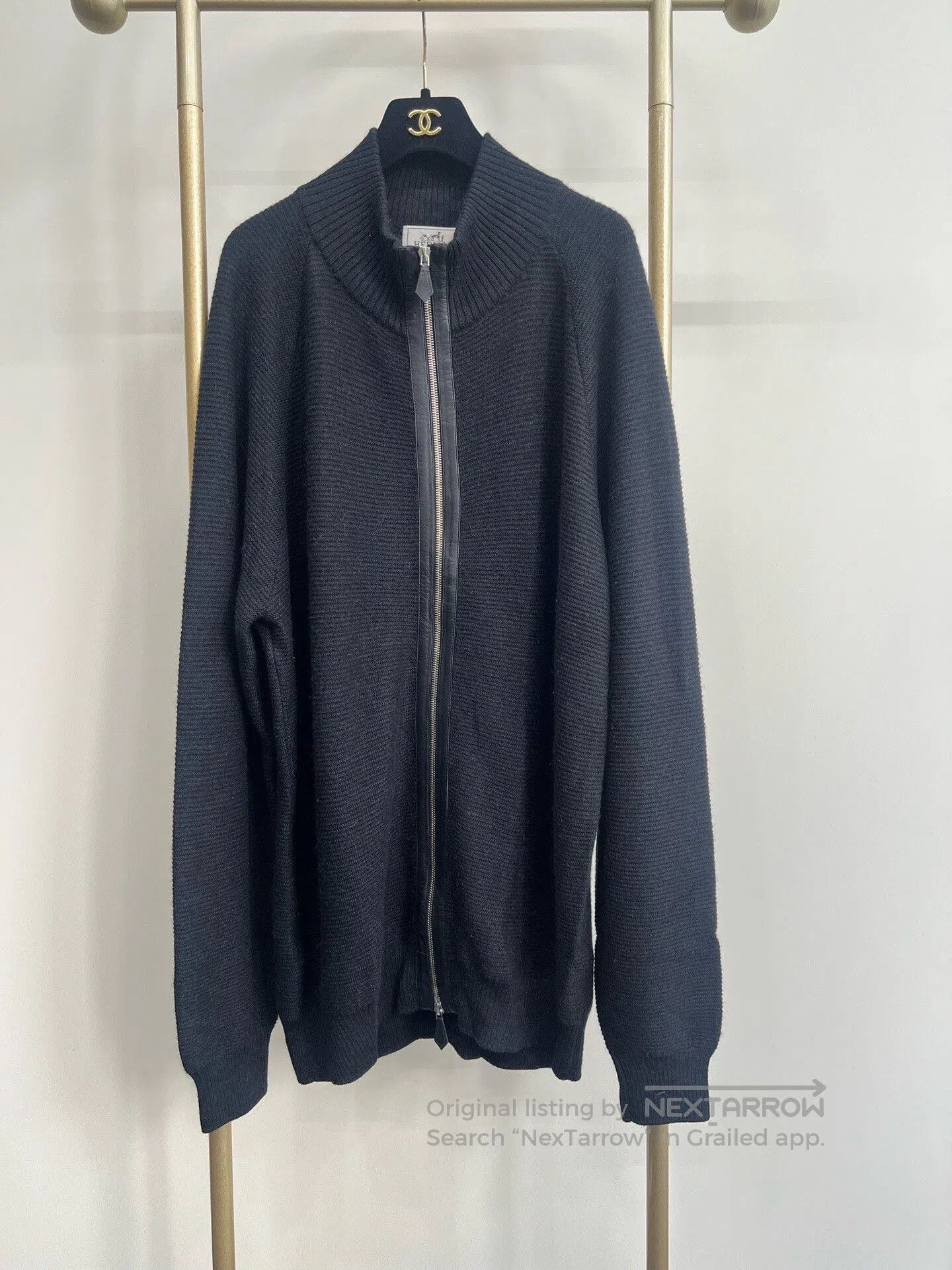 Hermes hermes alpaca wool zip jacket size XXL. Size US XXL / EU 58 / 5 - 1 Thumbnail