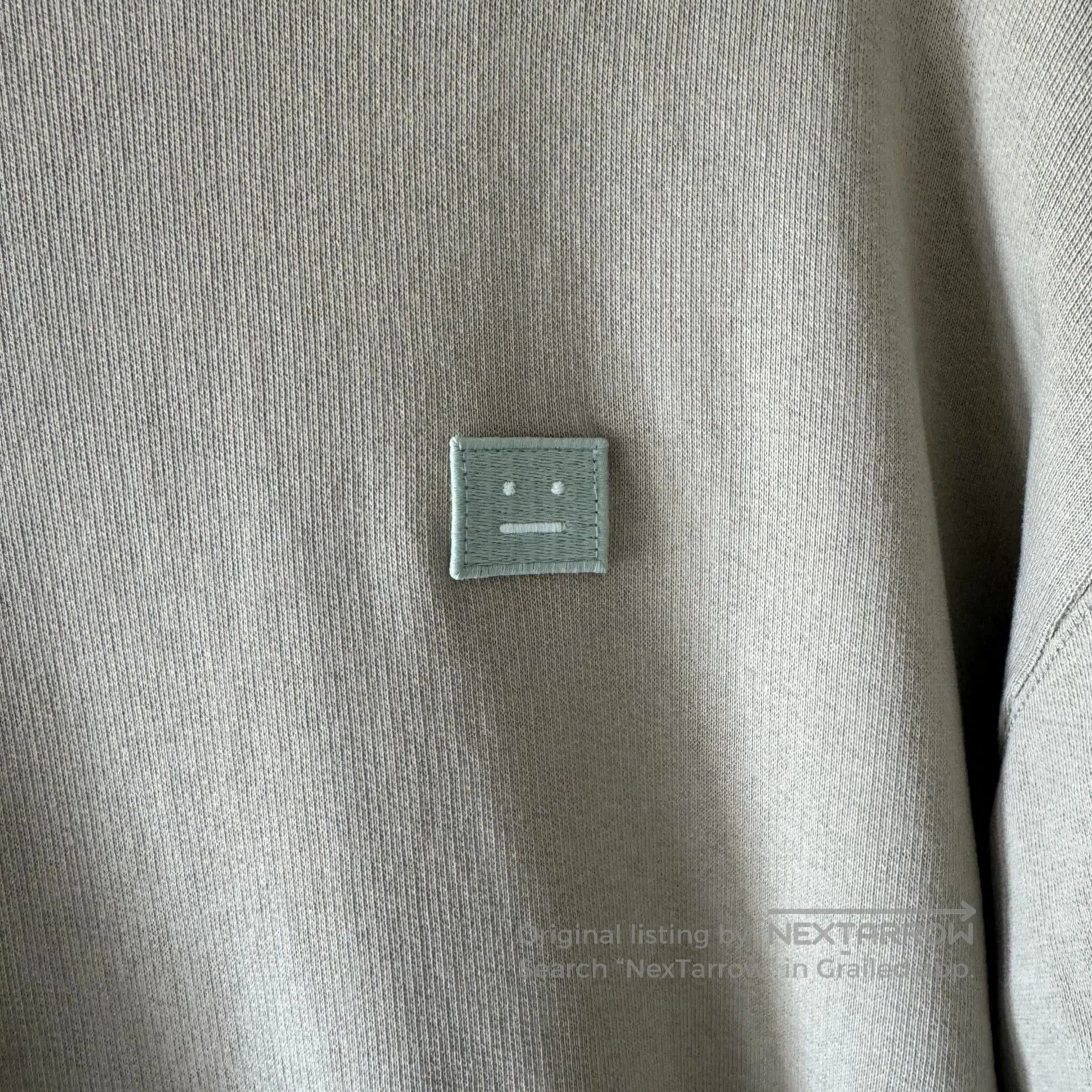 Acne Studios Acne Studios Classic Smiley Cotton Sweatshirt. Size US S / EU 44-46 / 1 - 7 Thumbnail