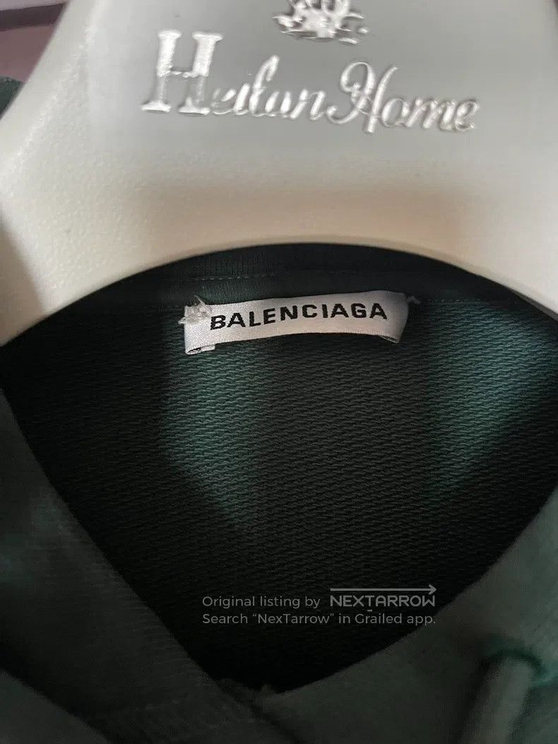 Balenciaga Balenciaga Classic Green Sweatshirt Size US S / EU 44-46 / 1 - 3 Thumbnail