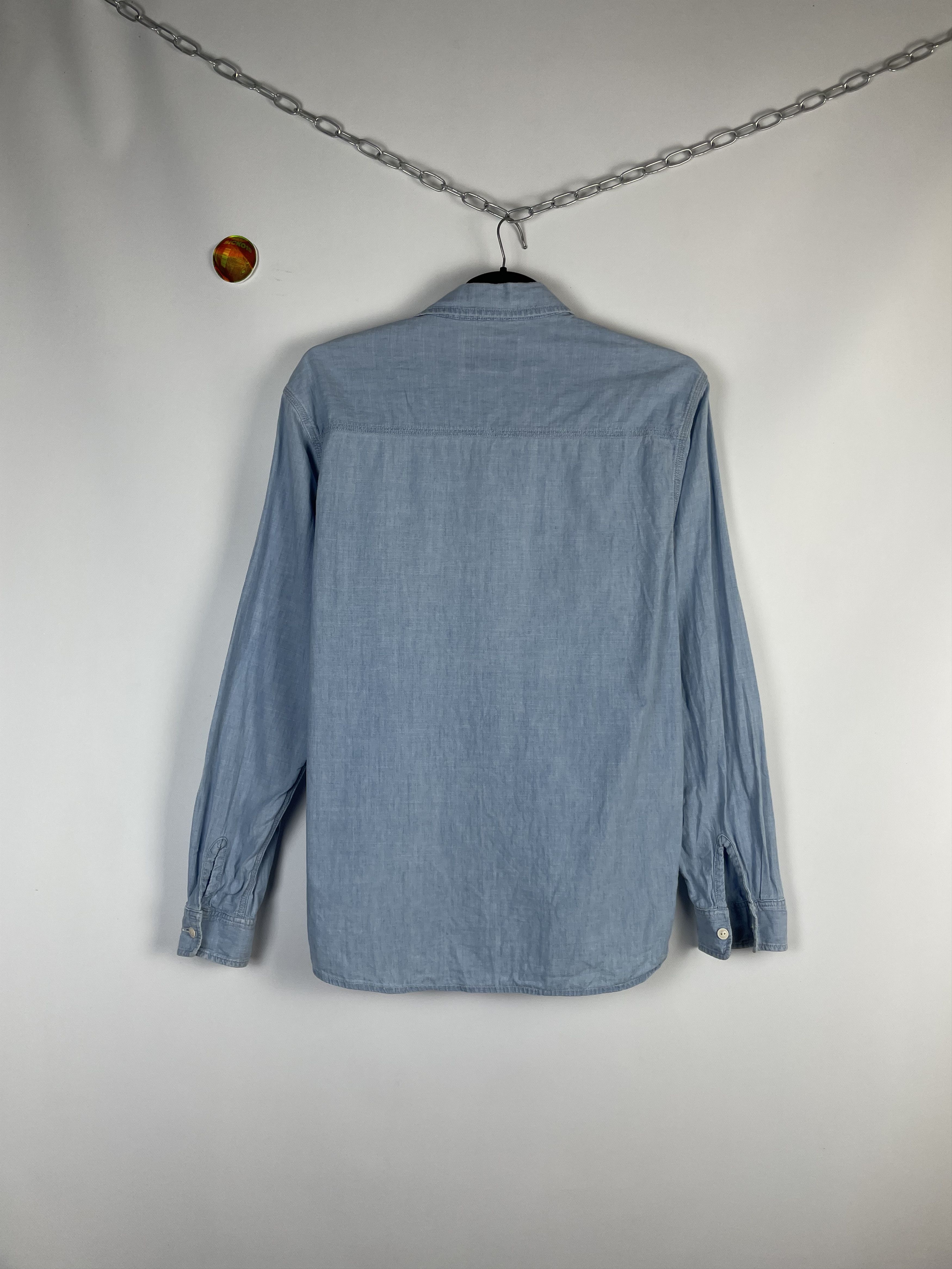 Carhartt Wip Carhartt Mens Denim Shirt Size US L / EU 52-54 / 3 - 10 Thumbnail