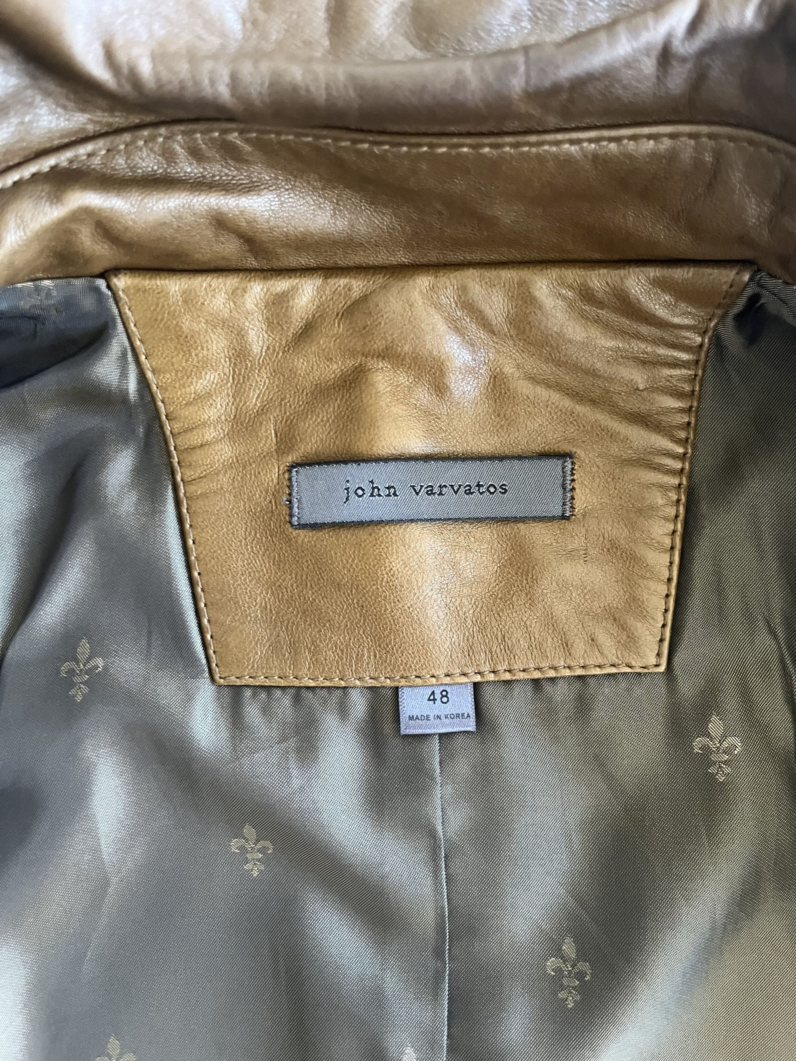 John Varvatos John Varvatos - Moto Leather Elton Jacket Size US M / EU 48-50 / 2 - 4 Thumbnail