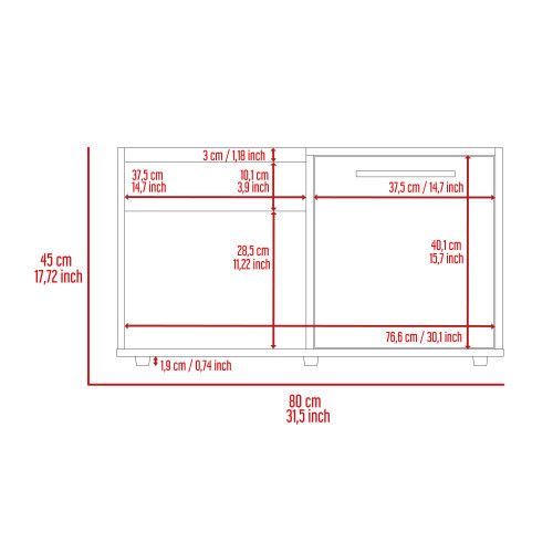Designer × Homemade Tualatin 2-Shelf Coffee Table Dark Walnut Size US L / EU 52-54 / 3 - 3 Thumbnail