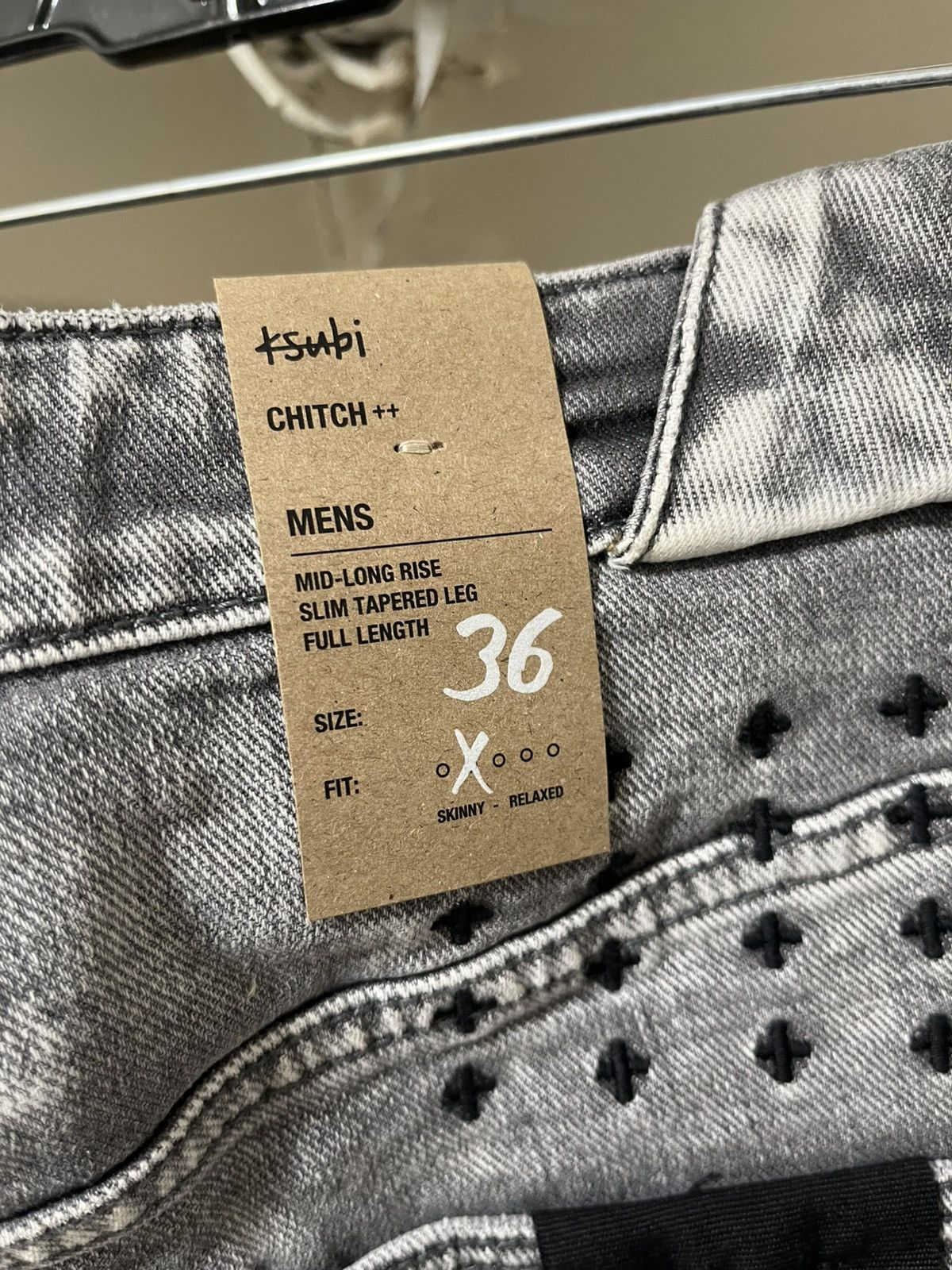 Ksubi Ksubi Chitch Eratik Trashed Jeans Sz 36 Size US 36 / EU 52 - 6 Thumbnail